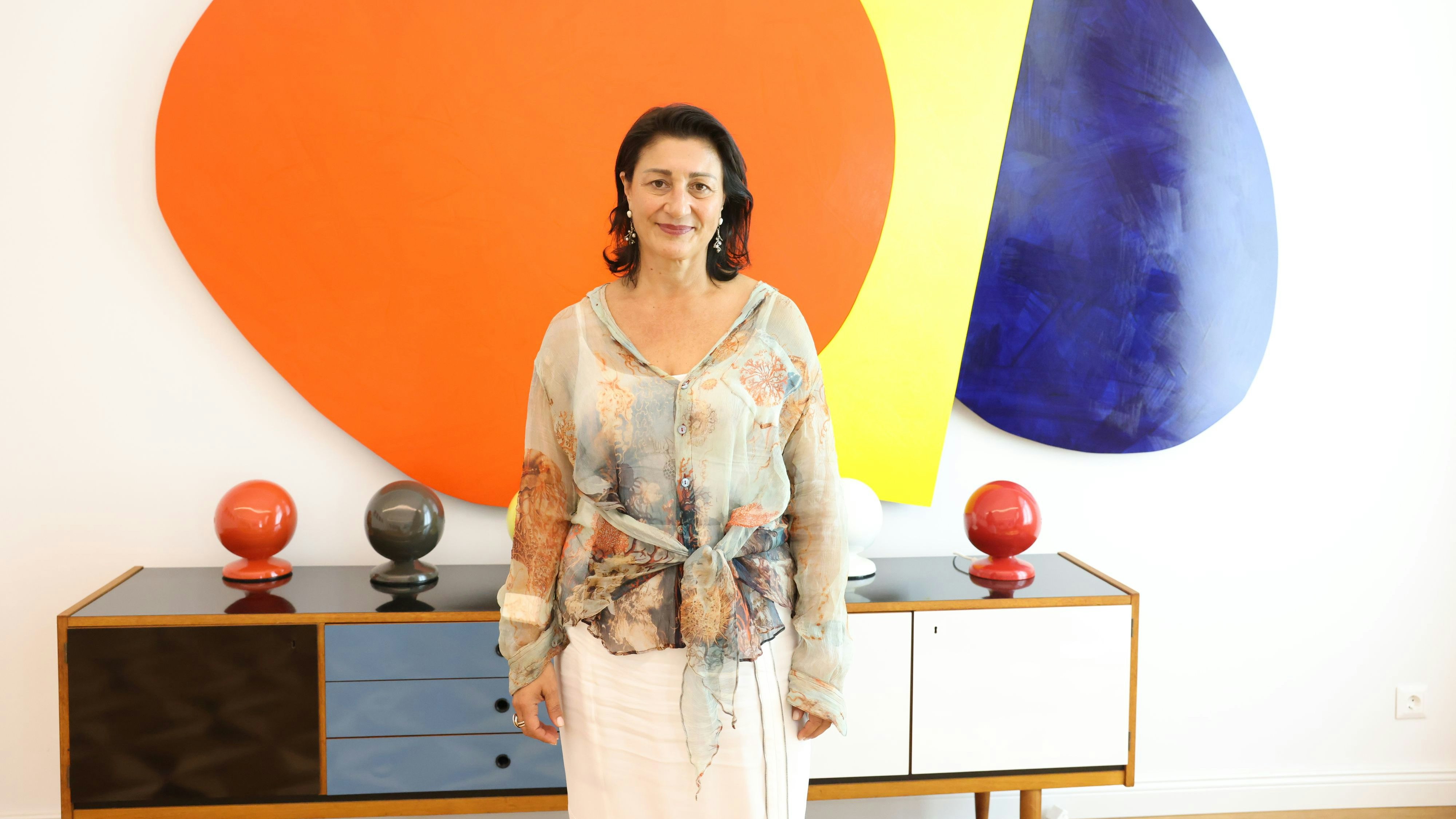 Veronica Kaup Hasler zu Gast bei "Heute". 