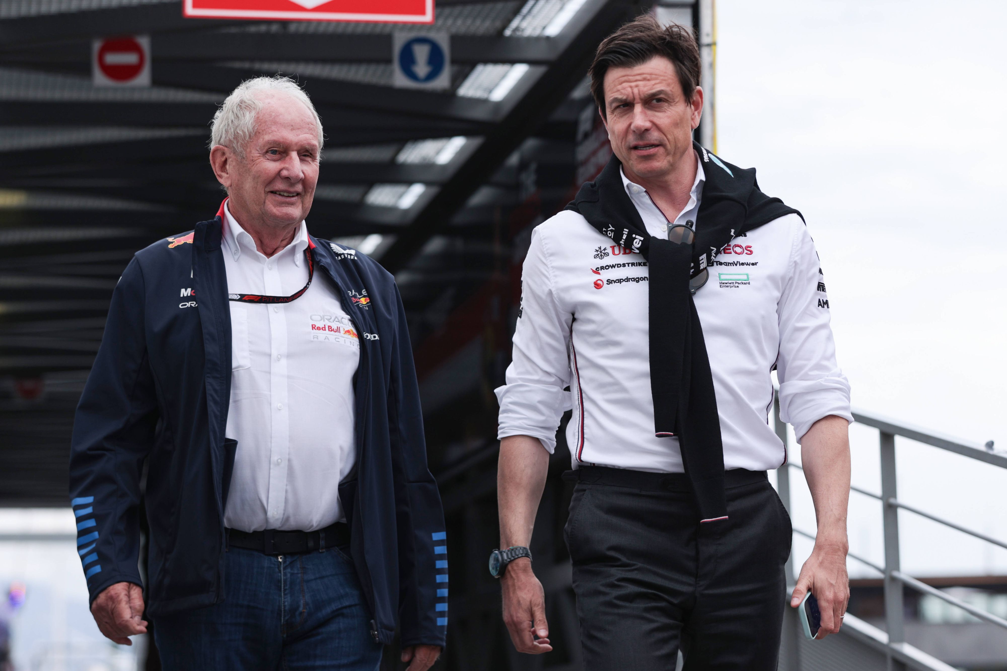Helmut Marko wollte eine Partnerschaft mit Mercedes. Toto Wolff gefiel das nicht.
