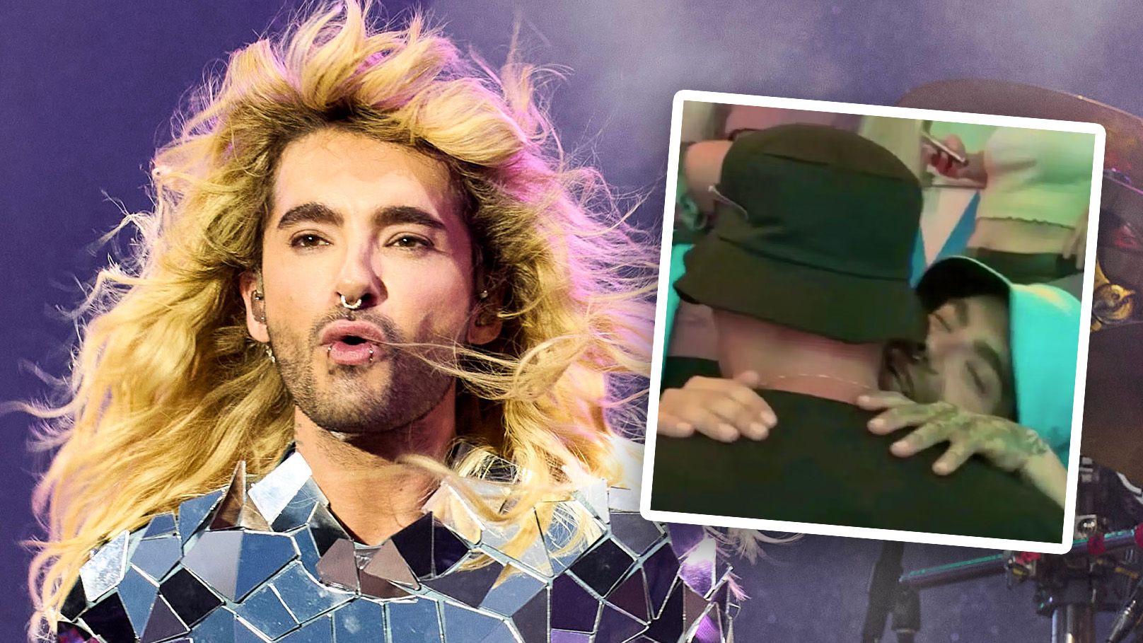 Kaulitz turtelt wieder mit Marc Eggers.