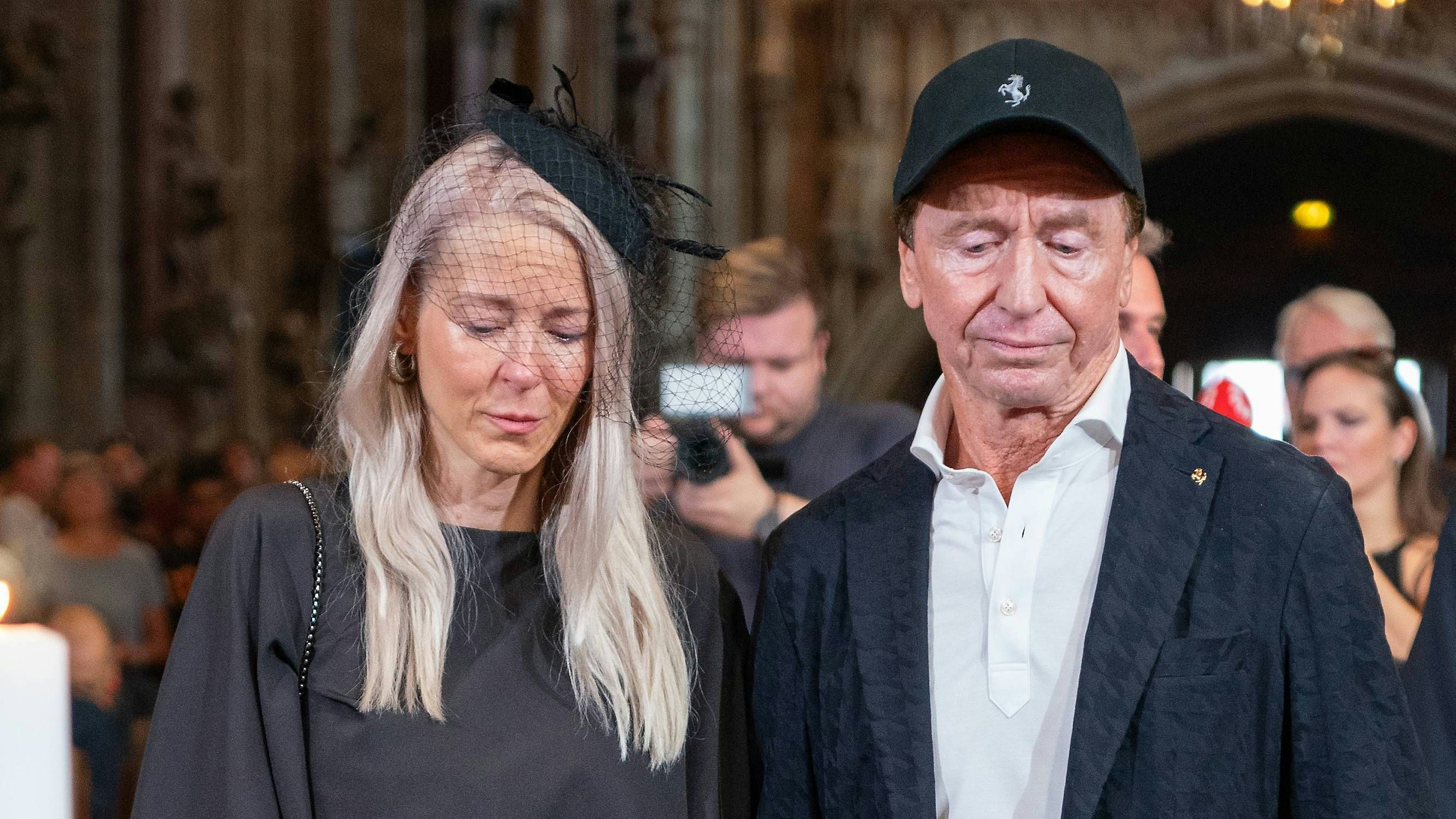 Heribert Kasper trauerte an Simones Seite um Richard Lugner.