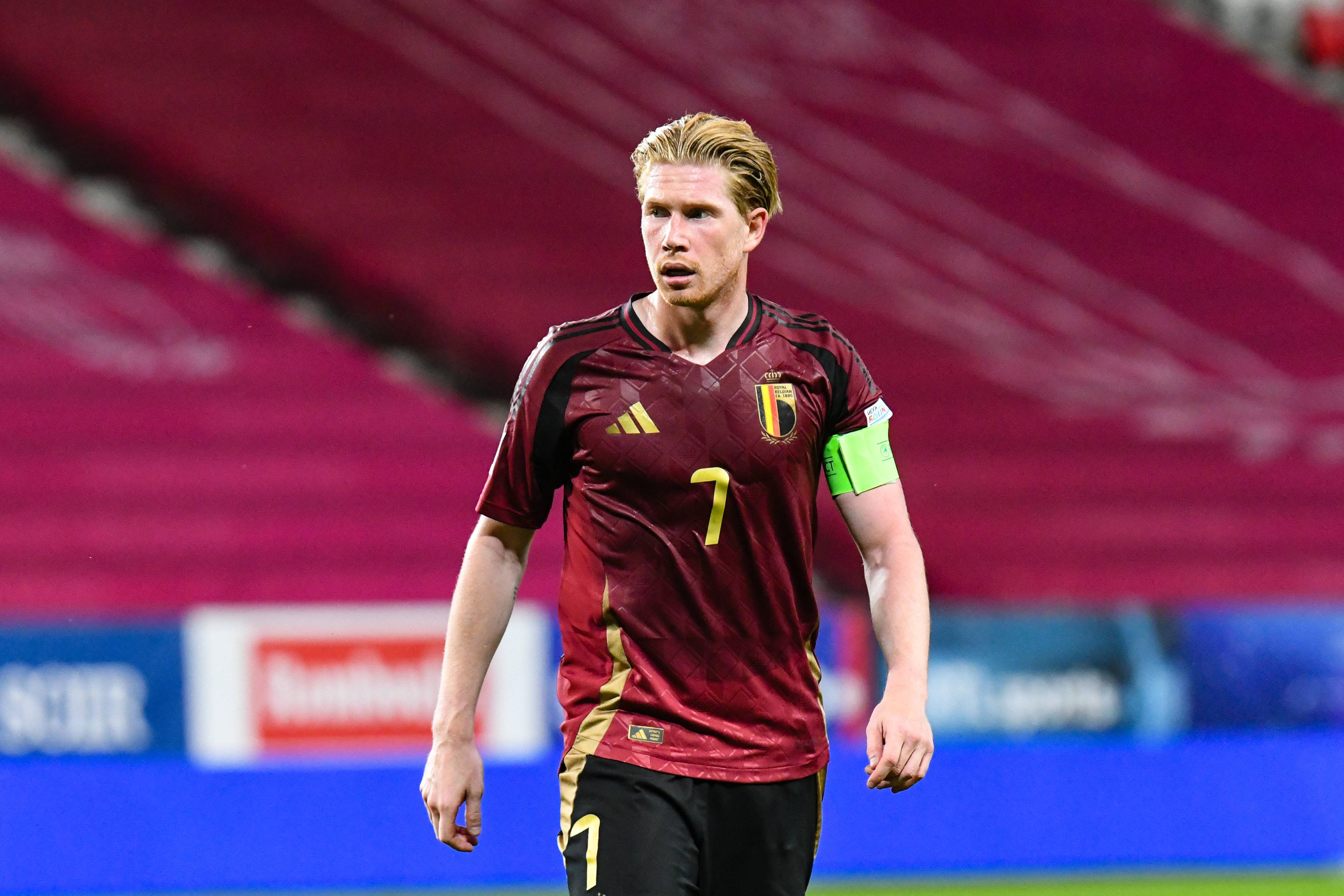 Belgien-Kapitän Kevin De Bruyne reicht es.