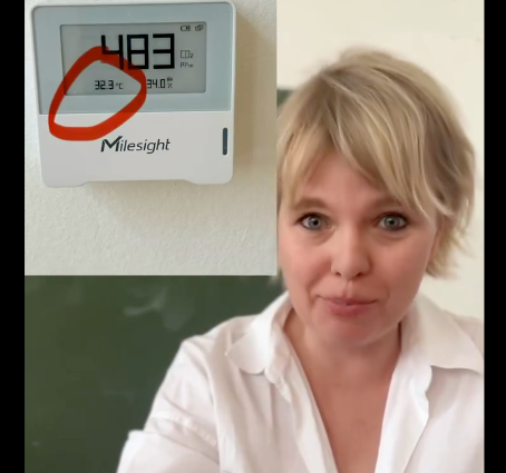 Julia Malle (Die Grünen) fordert Maßnahmen gegen die Hitze in den Schulklassen