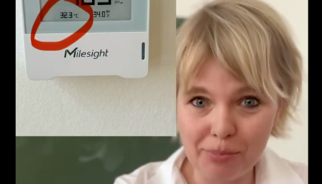 Julia Malle (Die Grünen) fordert Maßnahmen gegen die Hitze in den Schulklassen