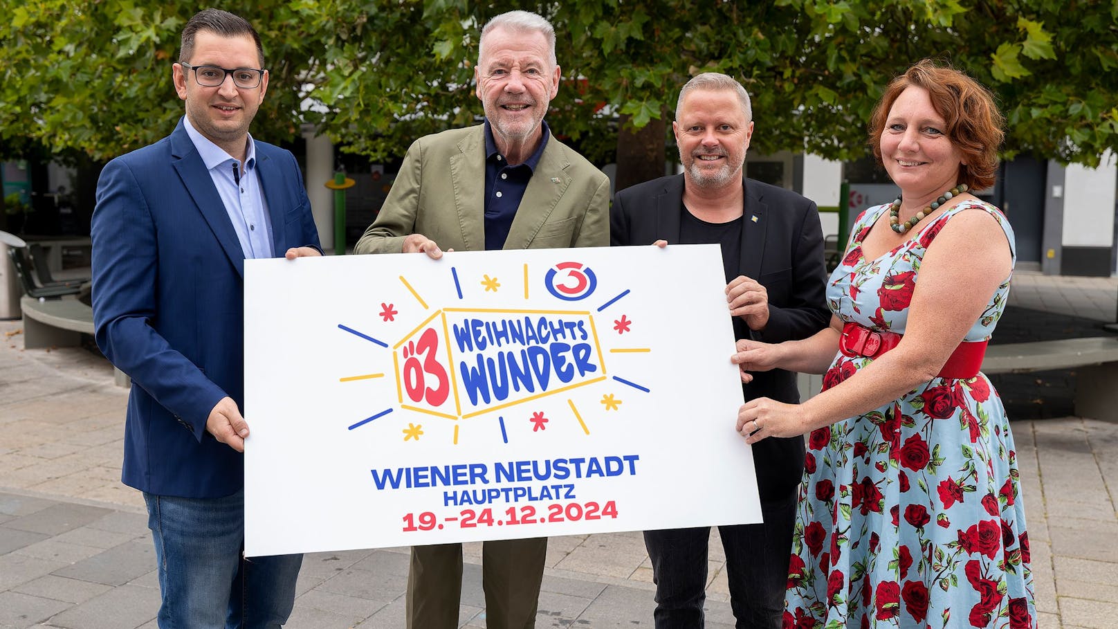 Das Ö3-Weihnachtswunder kommt nach Wr. Neustadt