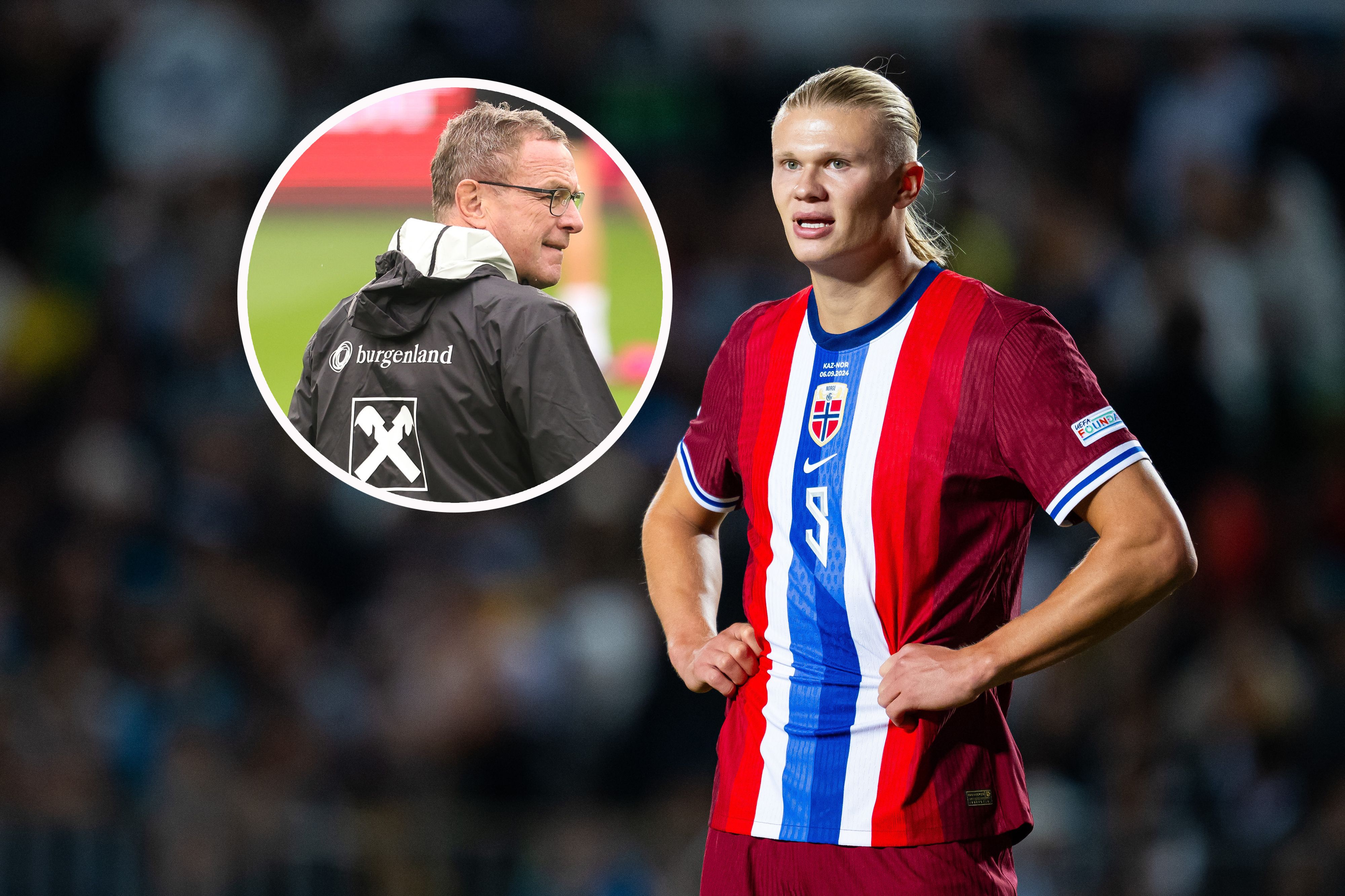 Ralf Rangnick schwärmt über Erling Haaland.
