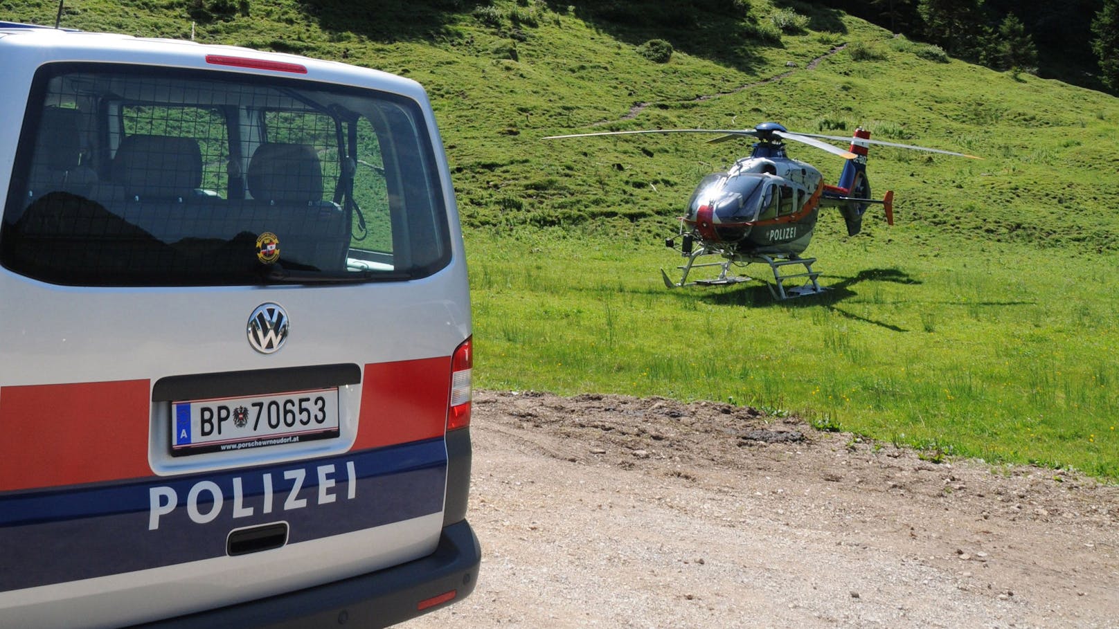 Die Polizei stand im Einsatz. Archivbild.