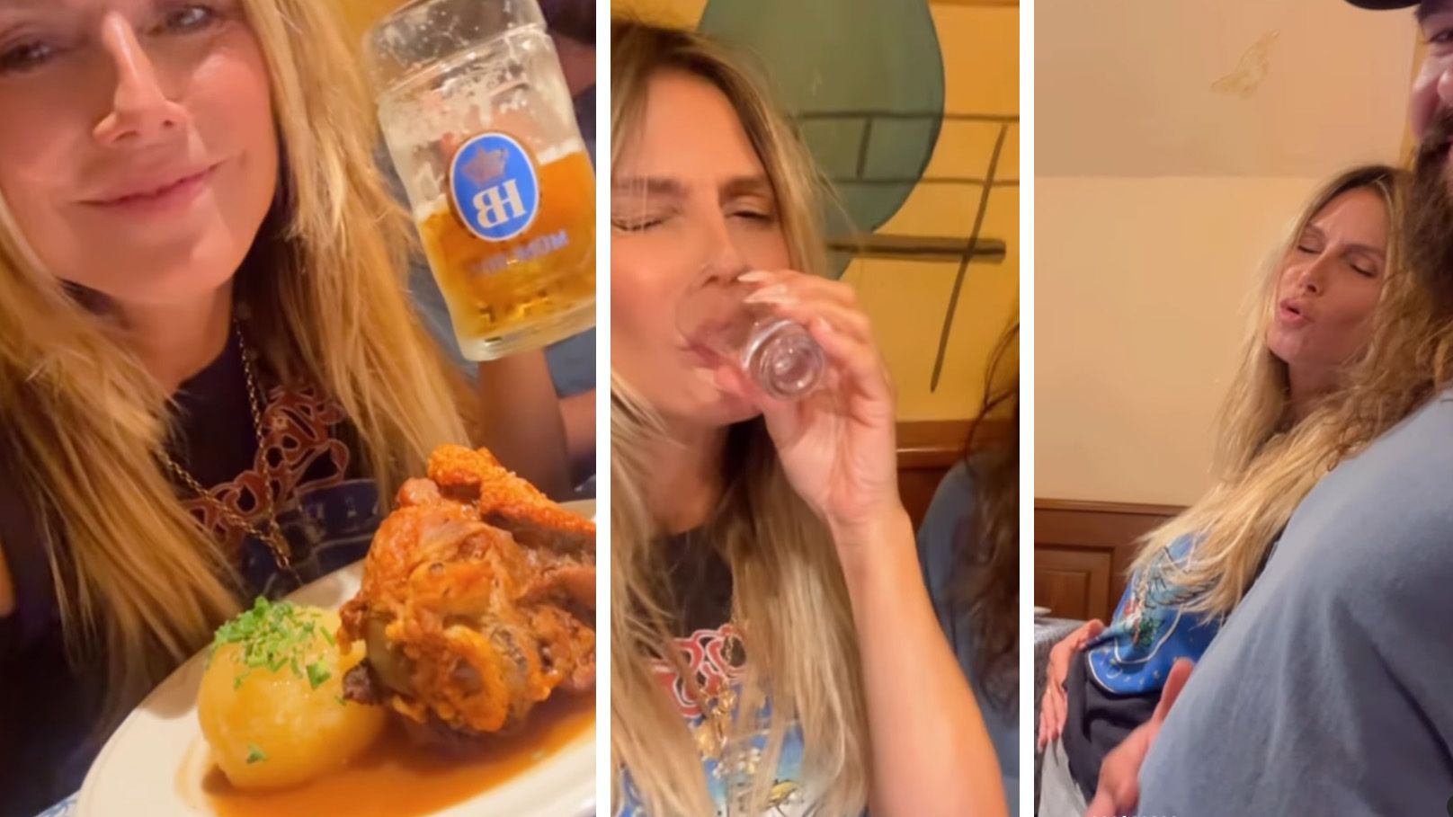 Heidi Klum war mit ihrem Ehemann Tom Kaulitz in München.