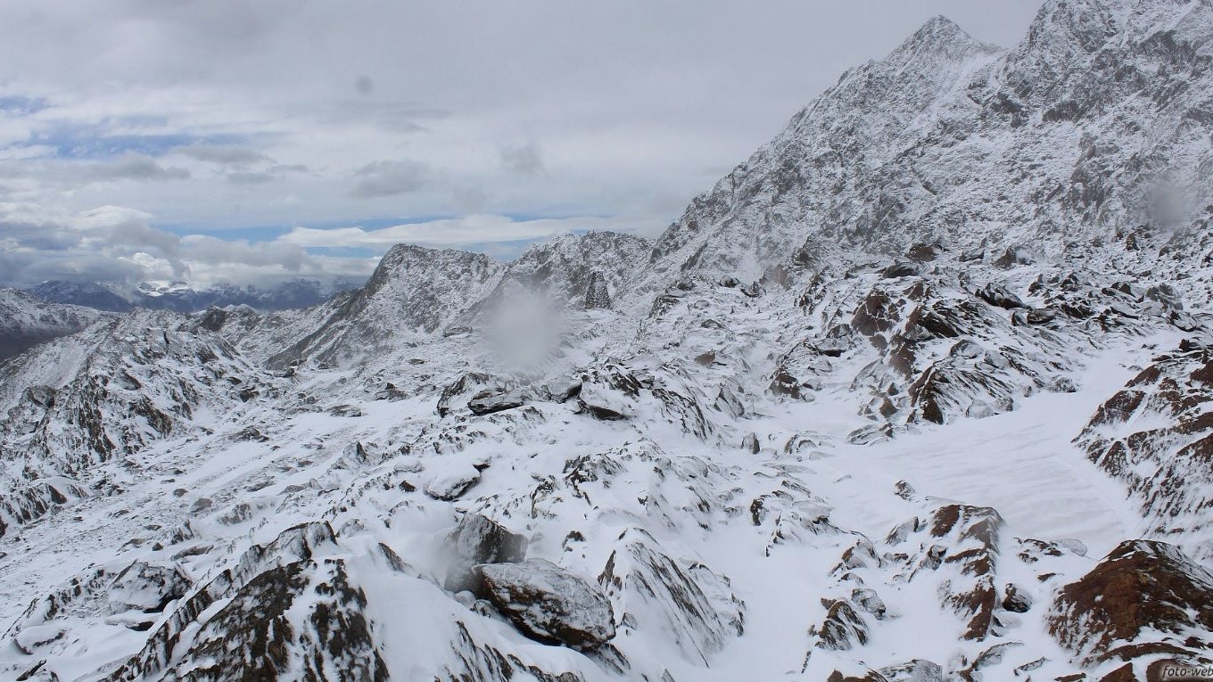 Blick auf das Tisenjoch