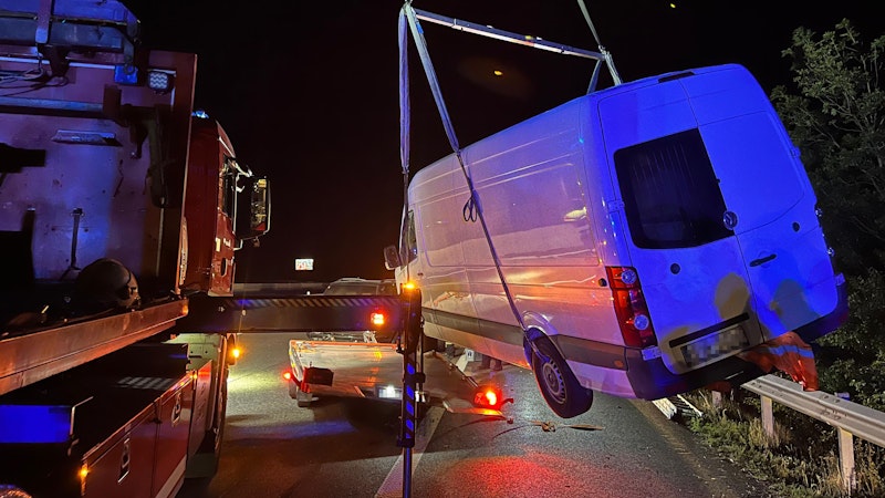 Der Unfall löste einen zeitaufwändigen Einsatz aus.