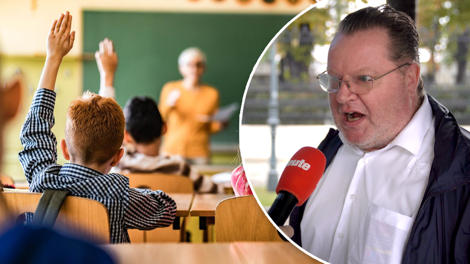 Georg glaubt nicht mehr daran, dass sich die Probleme unseres Schulsystems verbessern werden