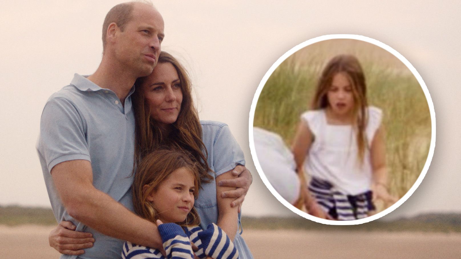 Charlotte zieht die Blicke in Kates Video auf sich.