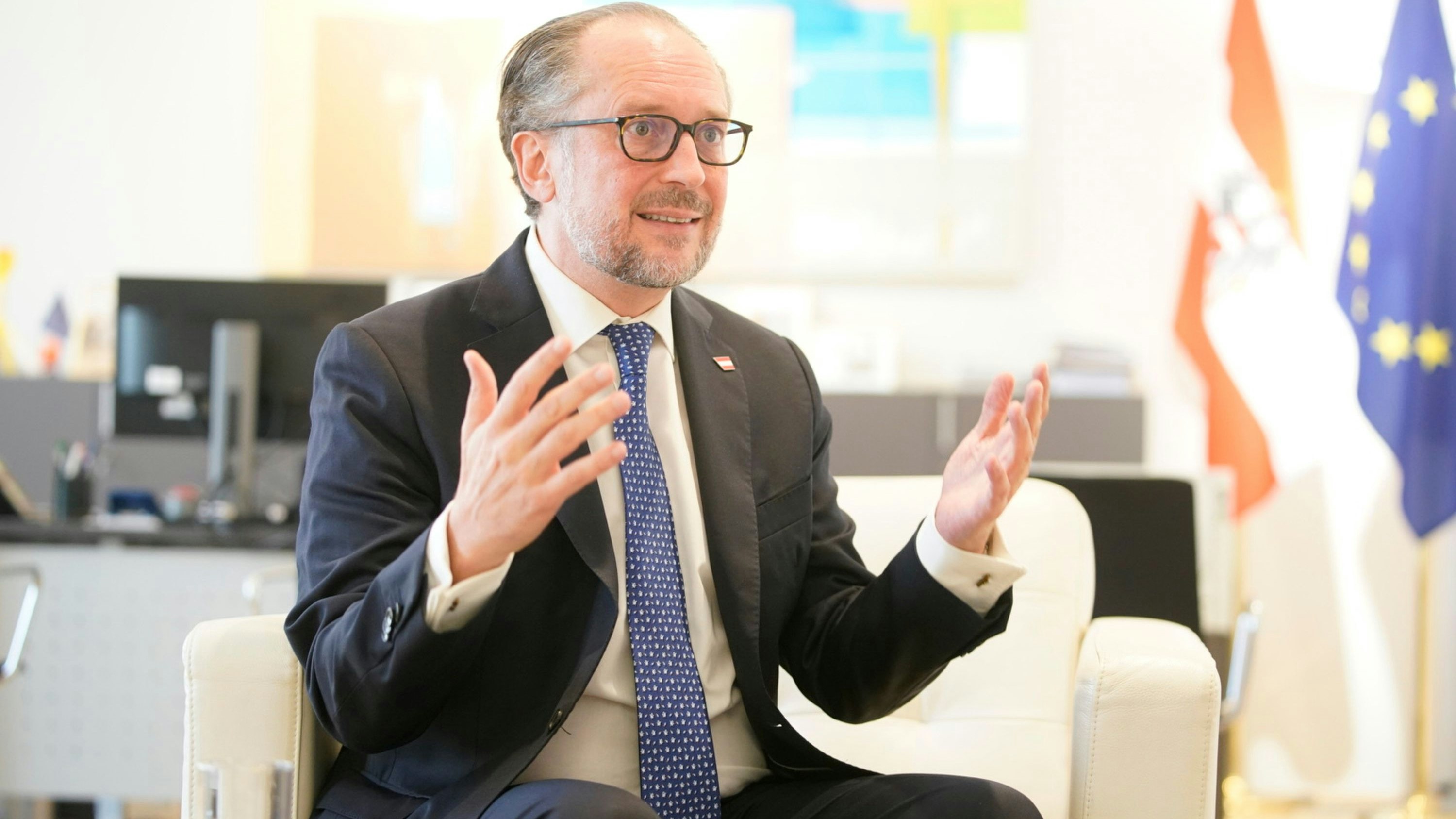 Alexander Schallenberg bezeichnet die Lage im Nahen Osten als "katastrophal". Archivbild.