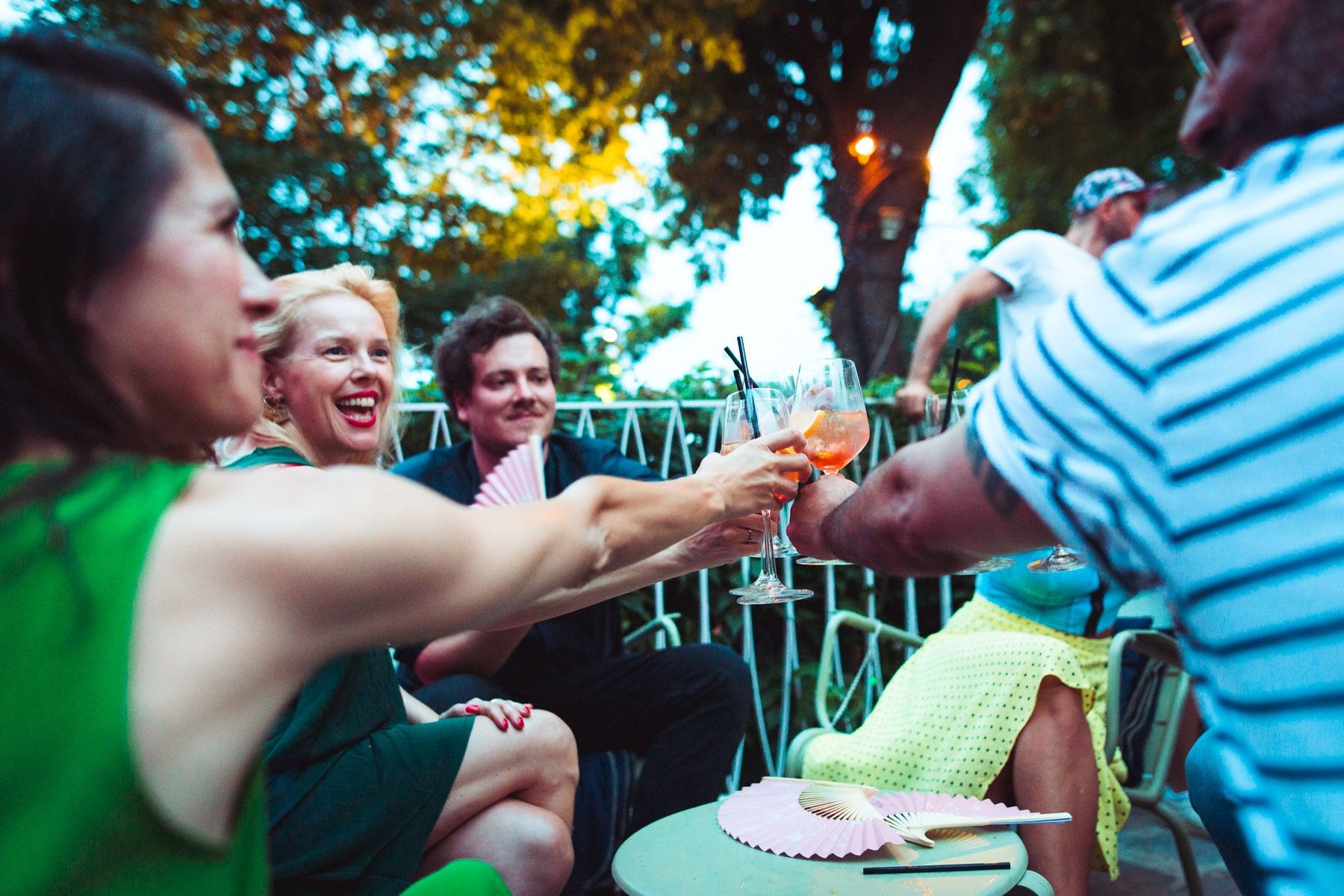 Laue Sommerabende mit Freunden - das war ein schöner Sommer!
