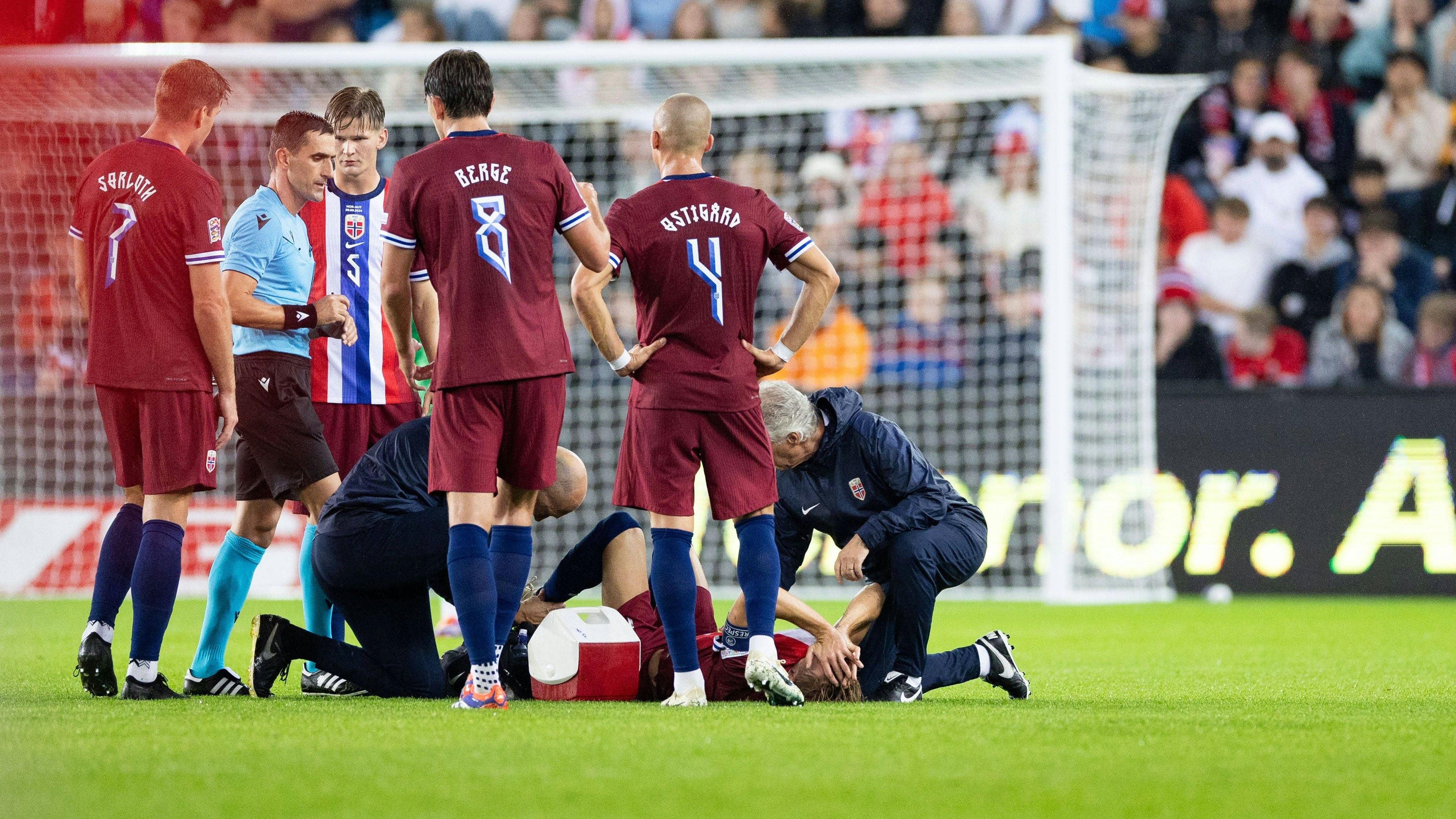 Ödegaard verletzte sich gegen Österreich