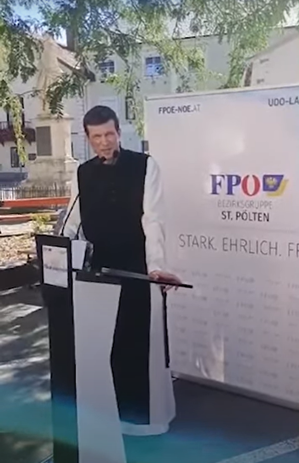 Wirbel um Auftritt von Möch bei FPÖ-Wahlkampfveranstaltung