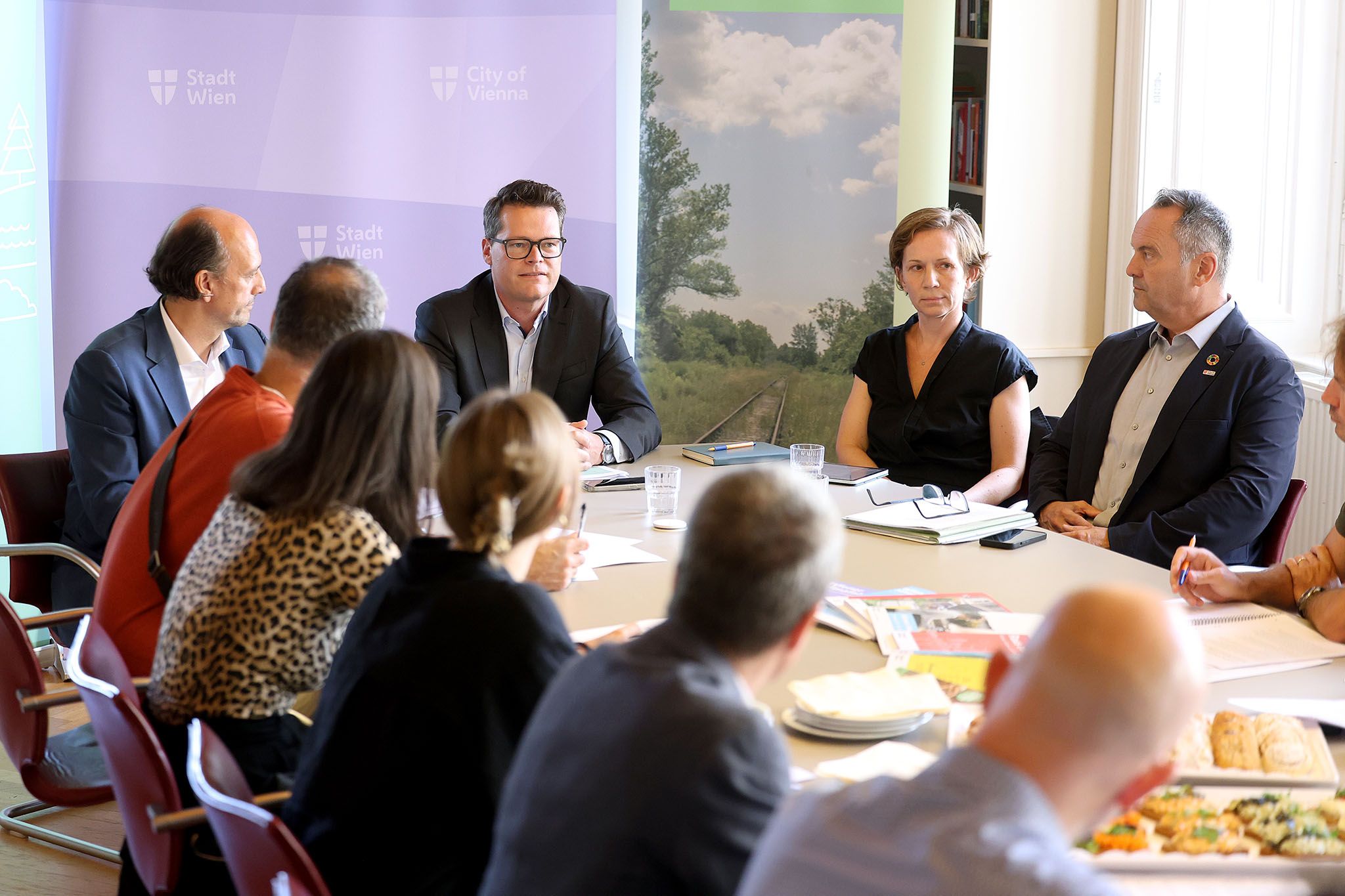 Hintergrundgespräch zum Thema 