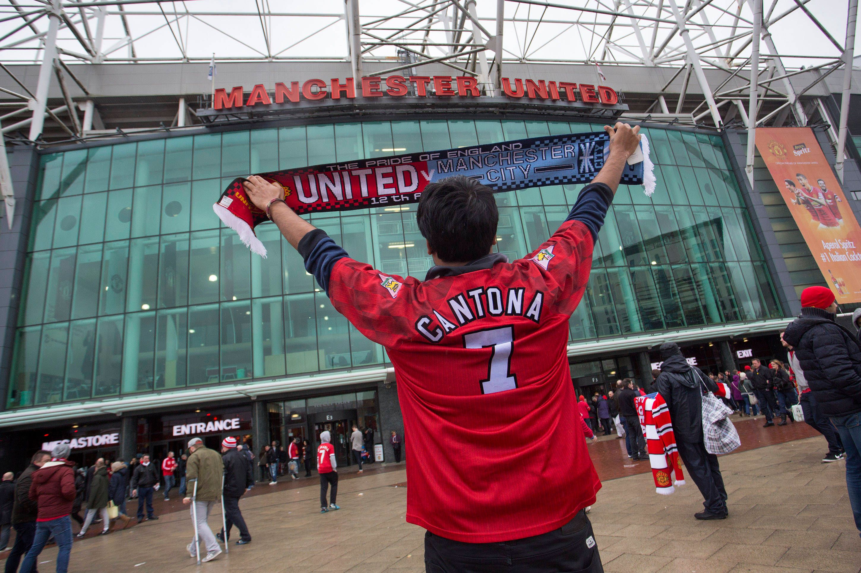 Eric Cantona wird bis heute bei United gefeiert