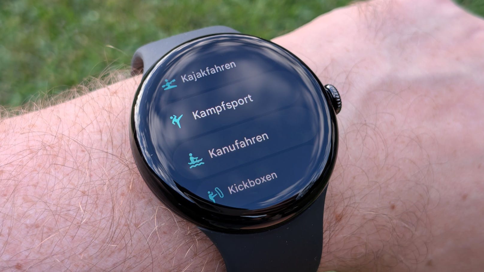 Google Pixel Watch 3 im Test – "nur" knapp über 40 Sportarten gibt es, dafür aber auch einige ausgefallenere.