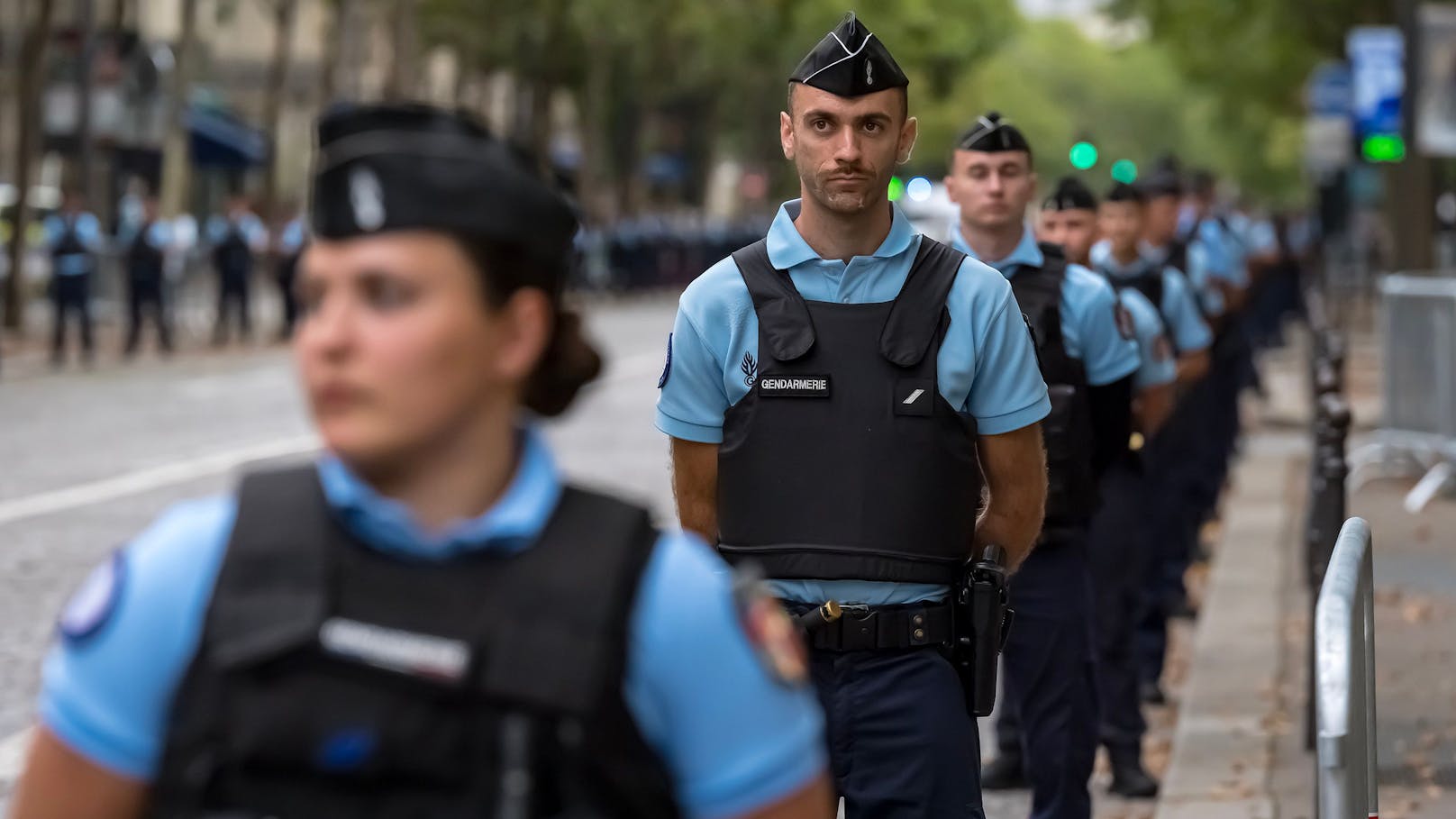 Rund um die Olympischen Spiele in Paris waren Tausende Sicherheitskräfte im Einsatz.