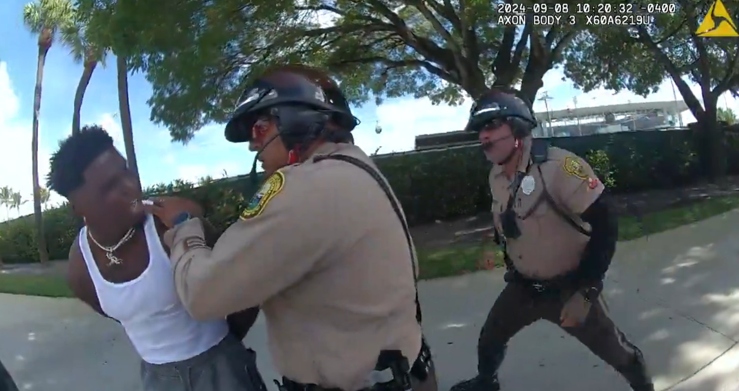 Video-Aufnahmen von der Hill-Verhaftung