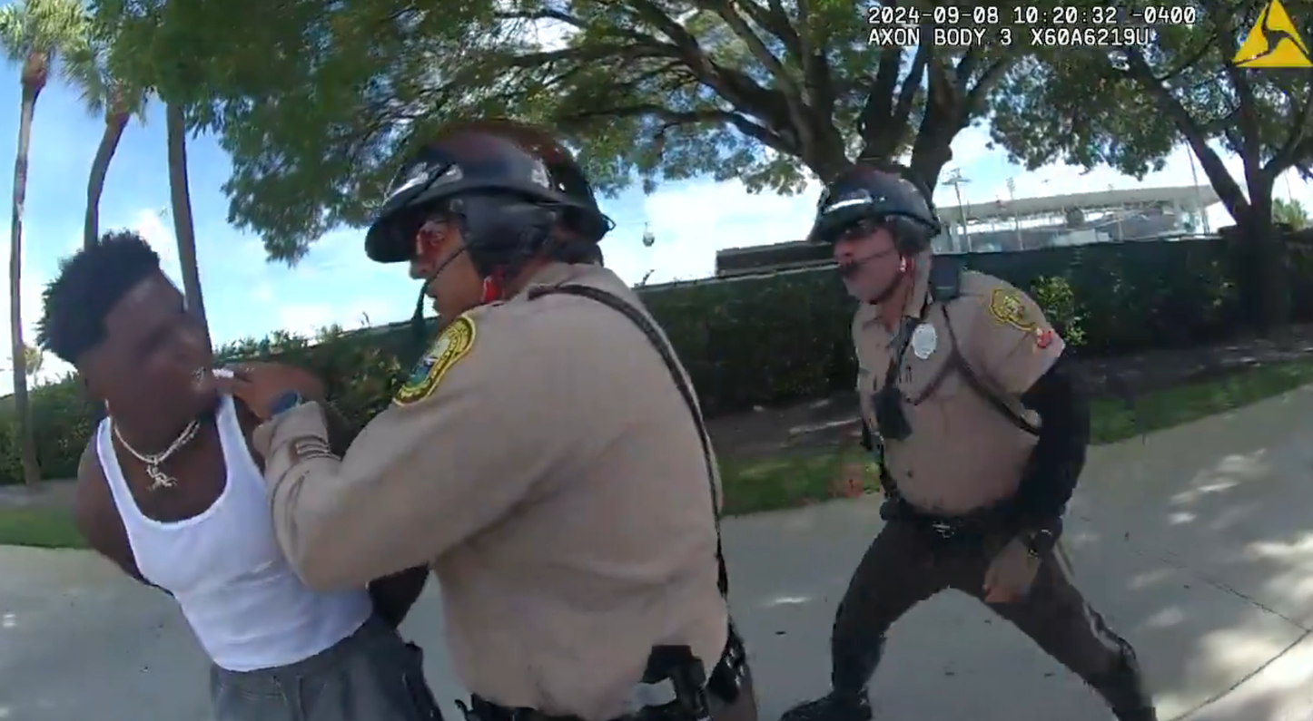 Video-Aufnahmen von der Hill-Verhaftung