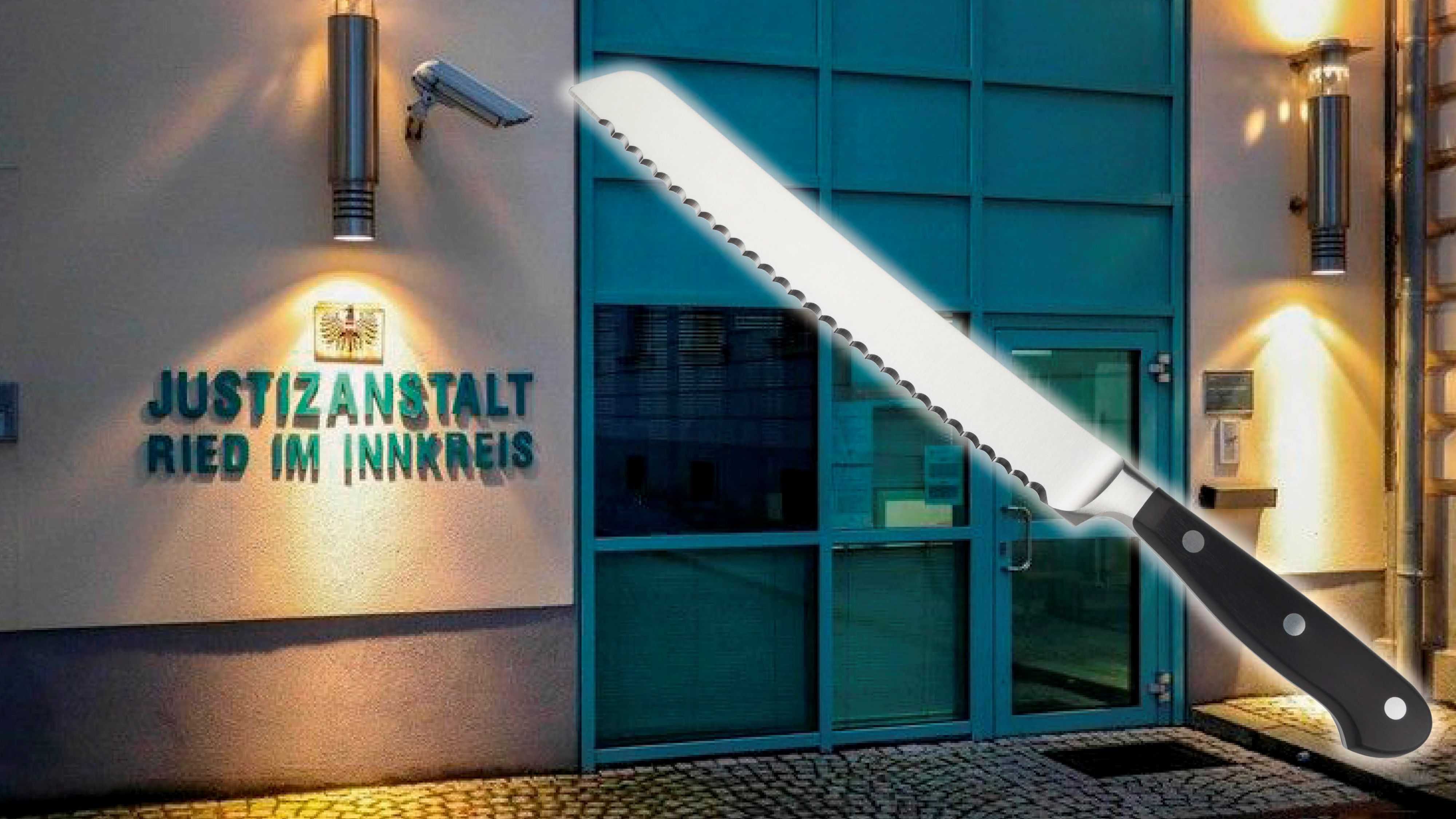 Ein Streit über Zoll-Dokumente eskalierte. Der Angreifer wurde in die Justizanstalt Ried im Innkreis eingeliefert. (Symbolbild)