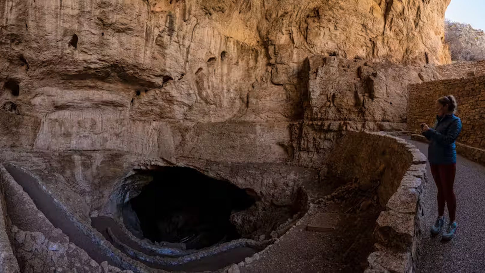 Durch die liegen gelassenen Chips bildete sich Schimmel, der viele Schädlinge in die Höhle lockte.