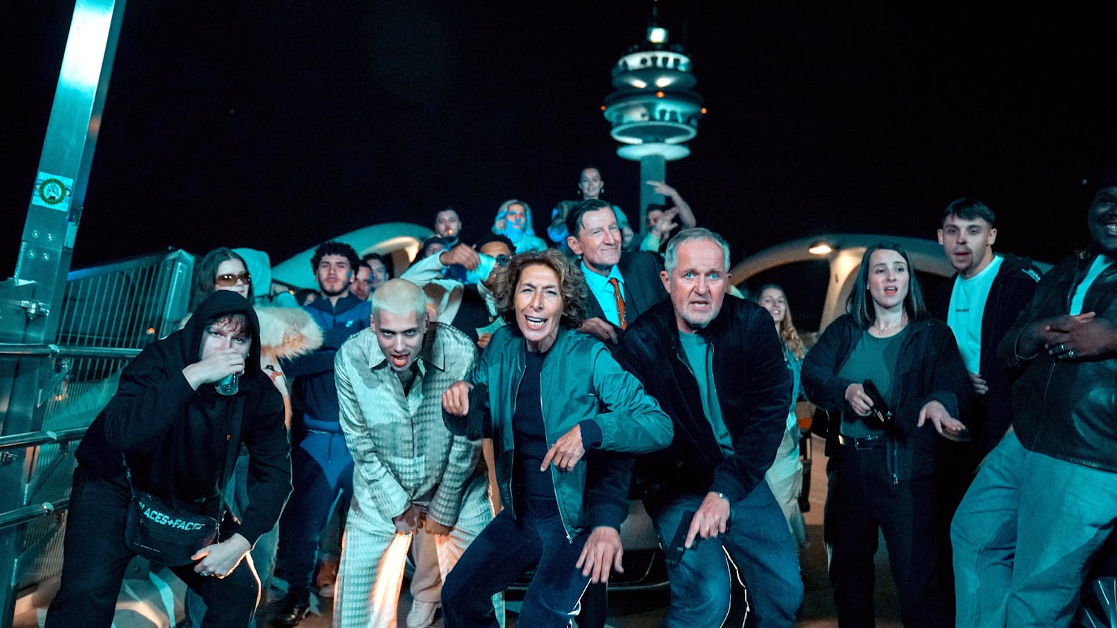 Aleksandar Simonosvski aka "Yugo" (Theodor "Ted" Sänftner), Adele Neuhauser (Bibi Fellner), Hubert Kramar (Ernst Rauter), Harald Krassnitzer (Moritz Eisner), Christina Scherrer (Meret Schande).