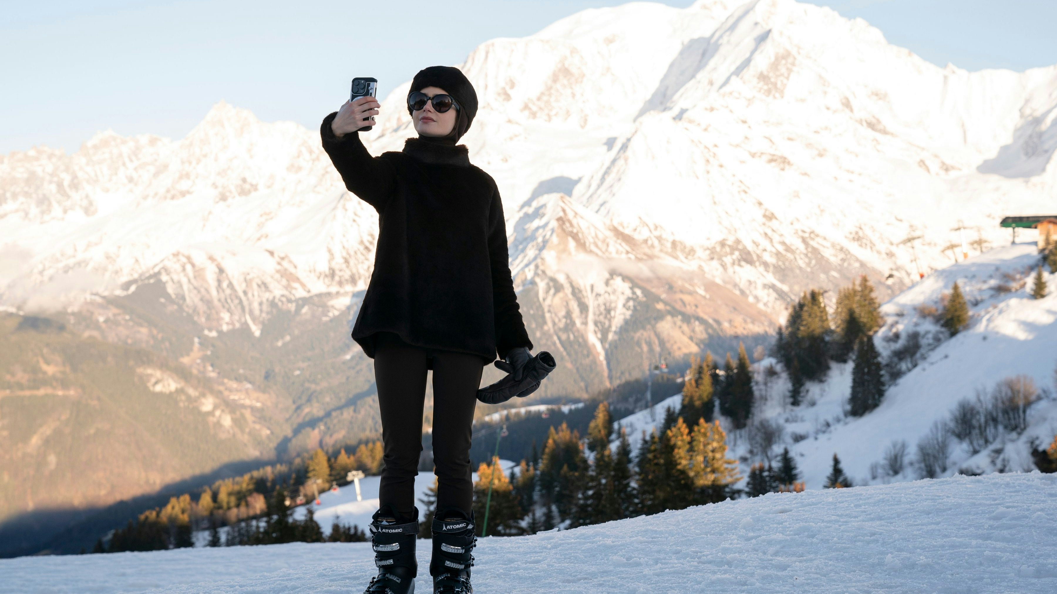 Auf den Spuren von Audrey Hepburn: Emily in Megève