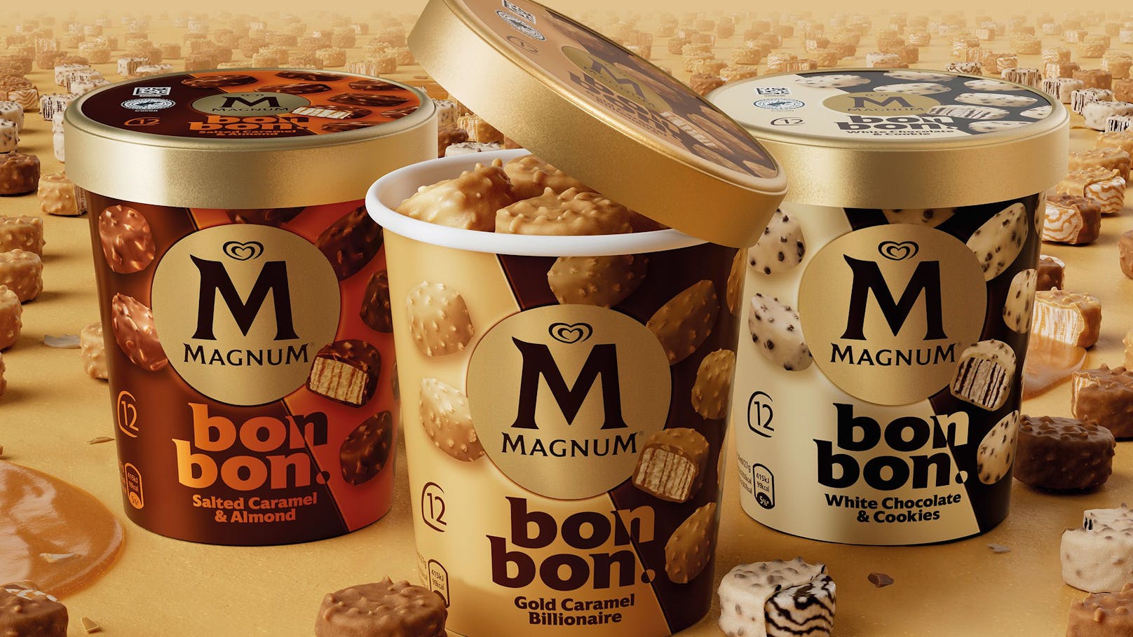 Magnum präsentiert die neuen "Magnum bonbons"