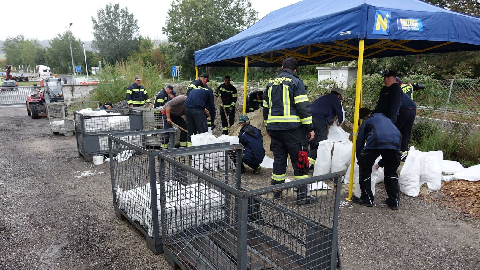 Hochwasser-Sorgen – Feuerwehr rüstet sich für Ernstfall