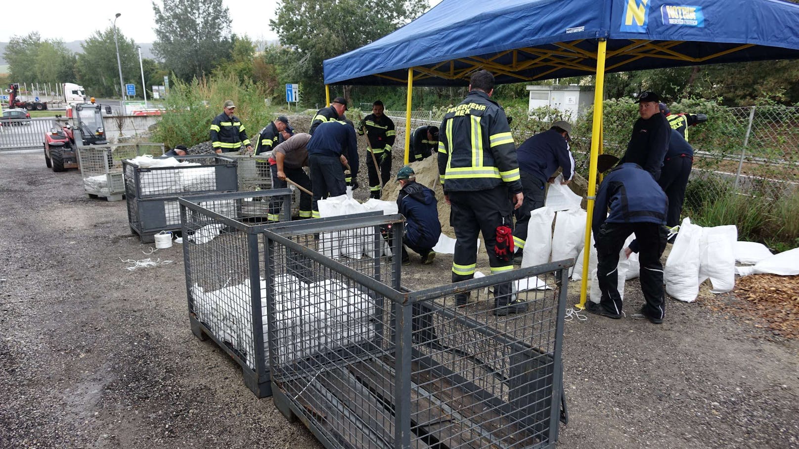 Hochwasser-Sorgen – Feuerwehr rüstet sich für Ernstfall