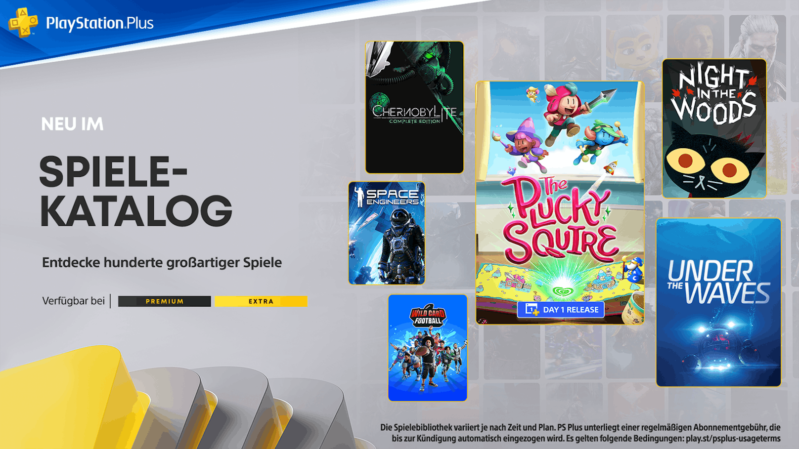 PlayStation Plus Extra- & Premium-Neuzugänge im September.