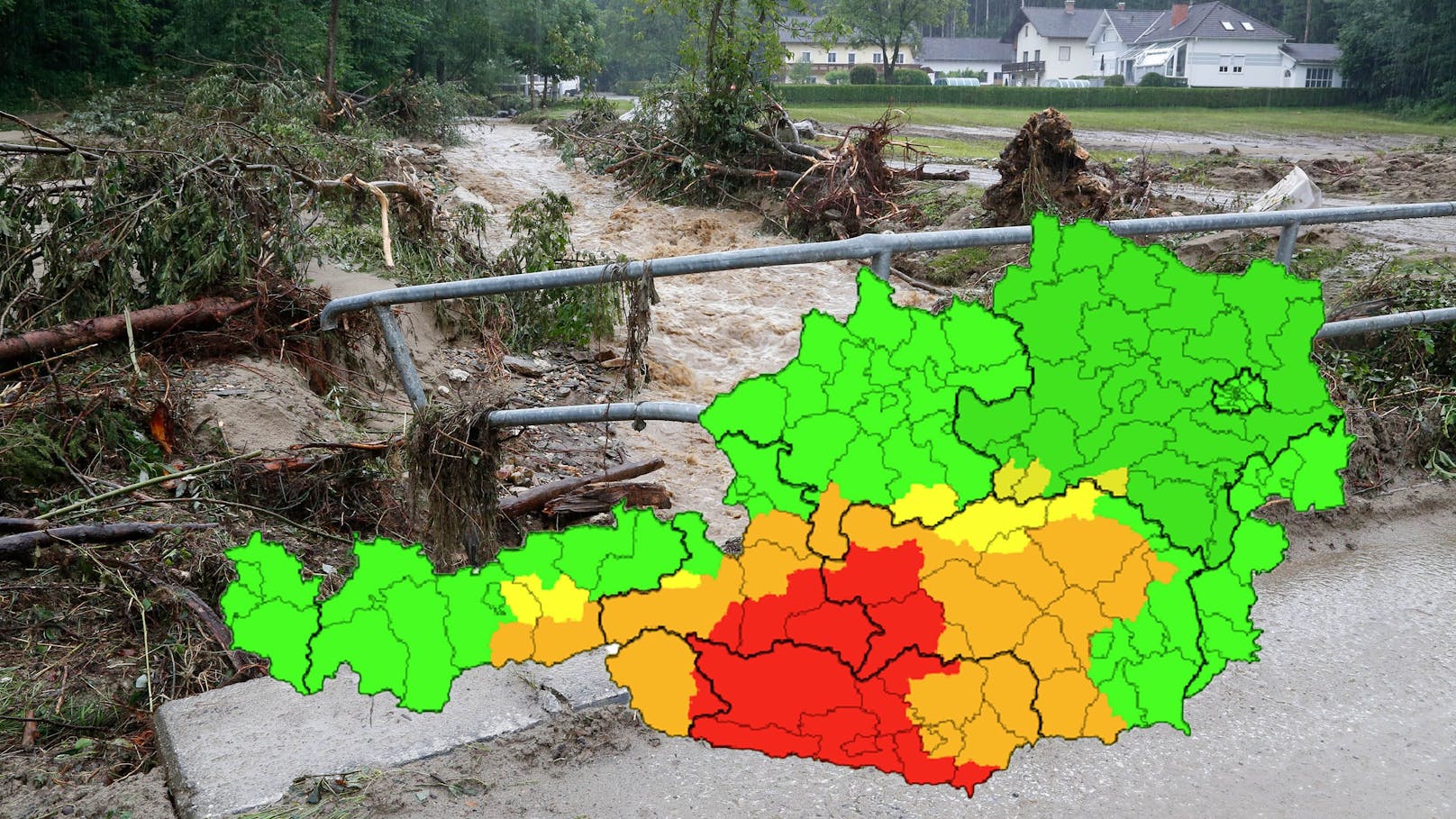 Warnstufe ROT für mehrere Bundesländer ausgerufen