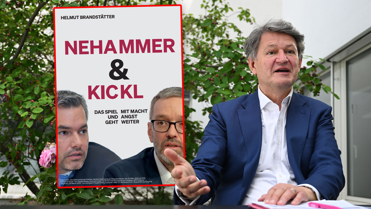 EU-Politiker Helmut Brandstätter warnt in einem Bonuskapitel seines Buches vor ÖVP und FPÖ.