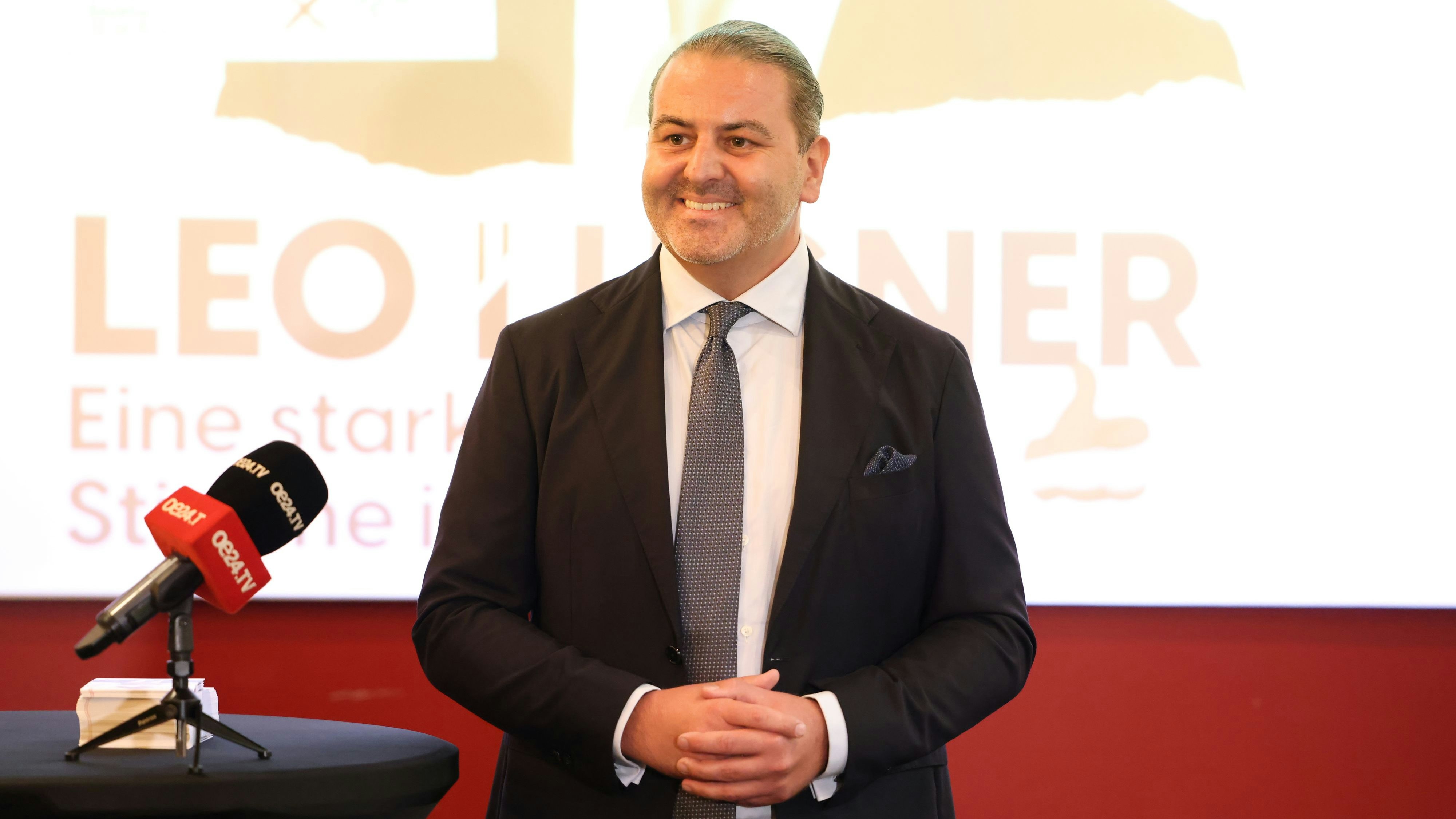 Leo Lugner (früher Kohlbauer) geht für die FPÖ als Spitzenkandidat an den Start.