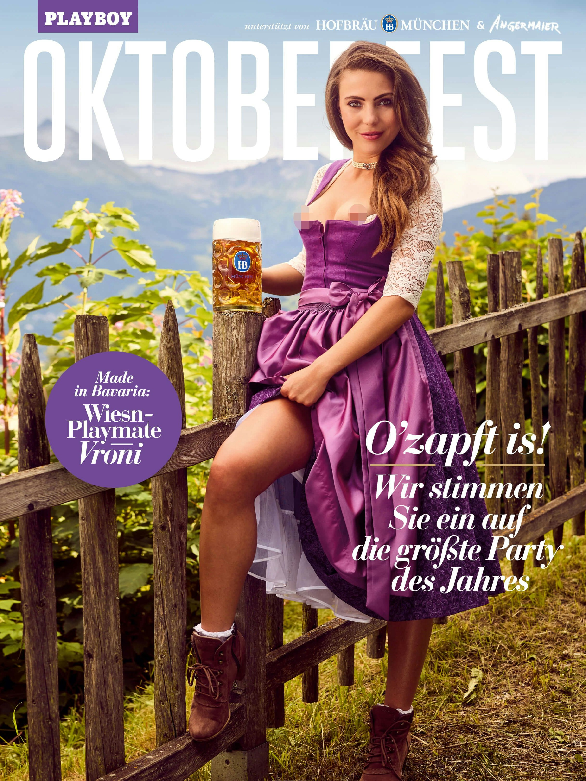 Vroni Sbrizzai ist Wiesn-Playmate 2024.