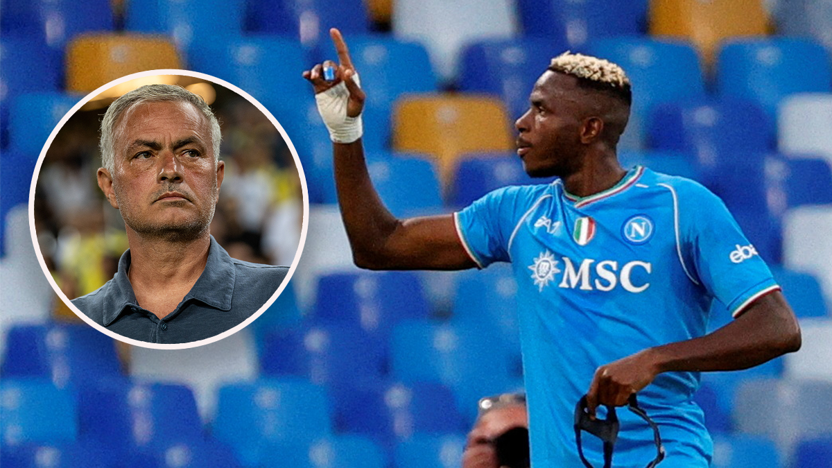 Jose Mourinho kritisiert Star-Stürmer Victor Osimhen. 