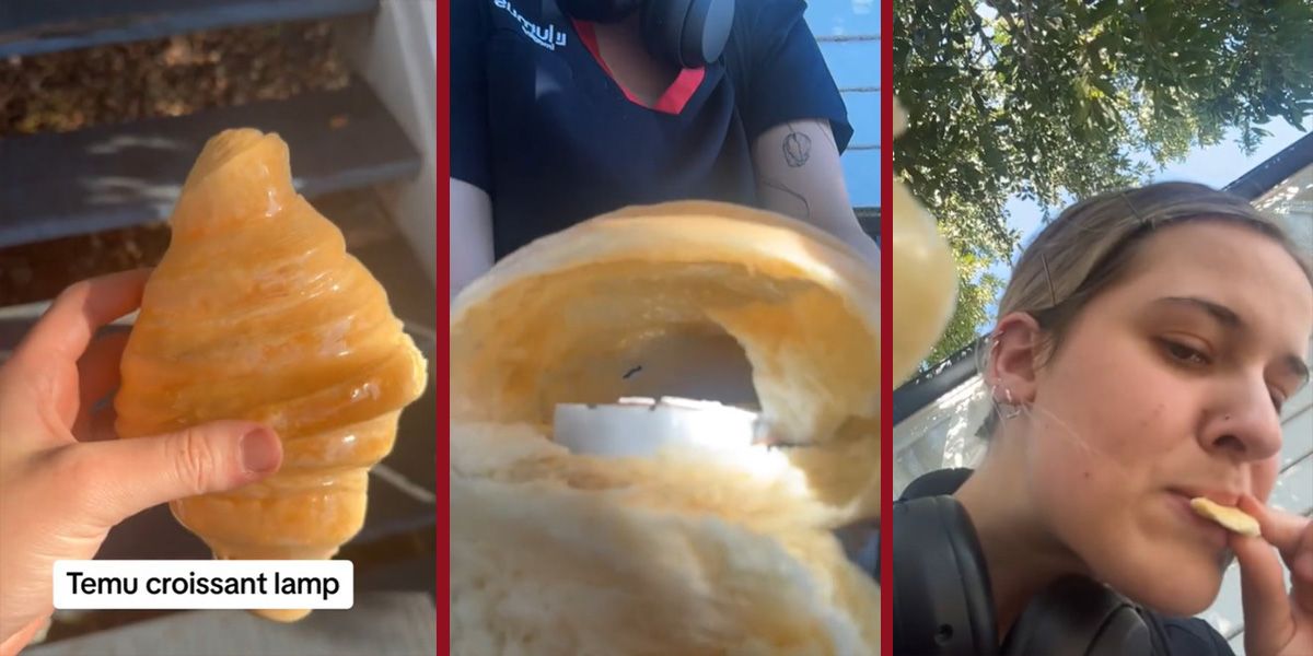 TikTokerin @froginahatgirl (Bild) kostete von ihrer Lampe.