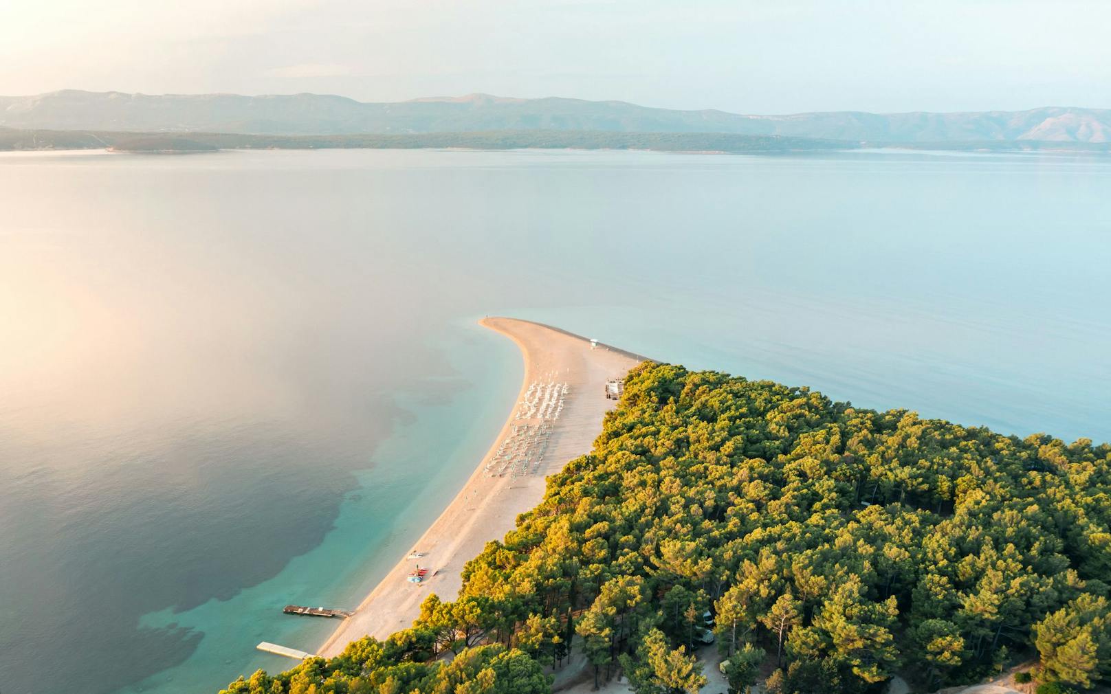 Platz 3: Zlatni Rat Beach, Kroatien