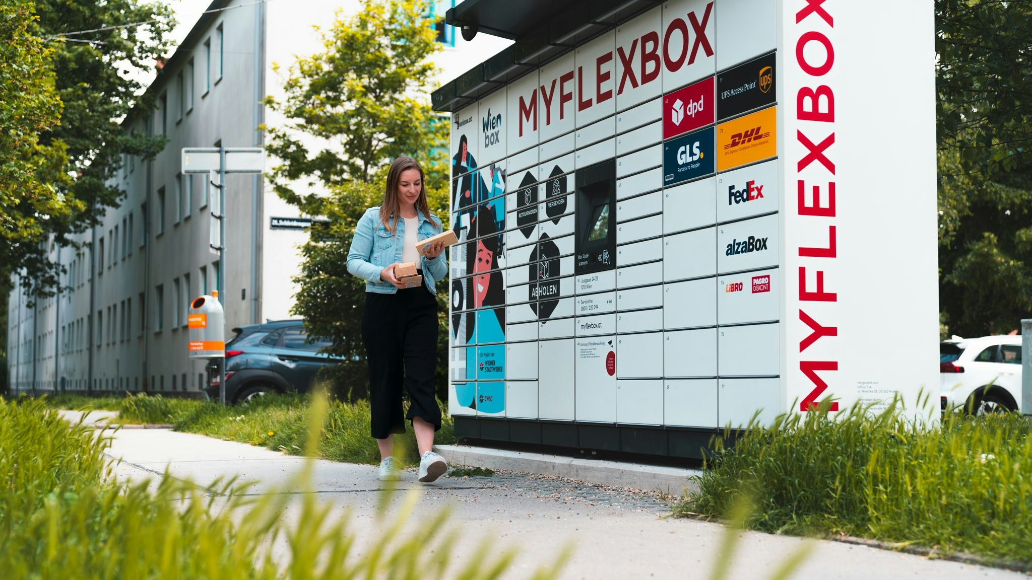 Einkaufen neu gedacht mit Alza.at: "Bestellt bis Mitternacht, morgens in die AlzaBox gebracht."