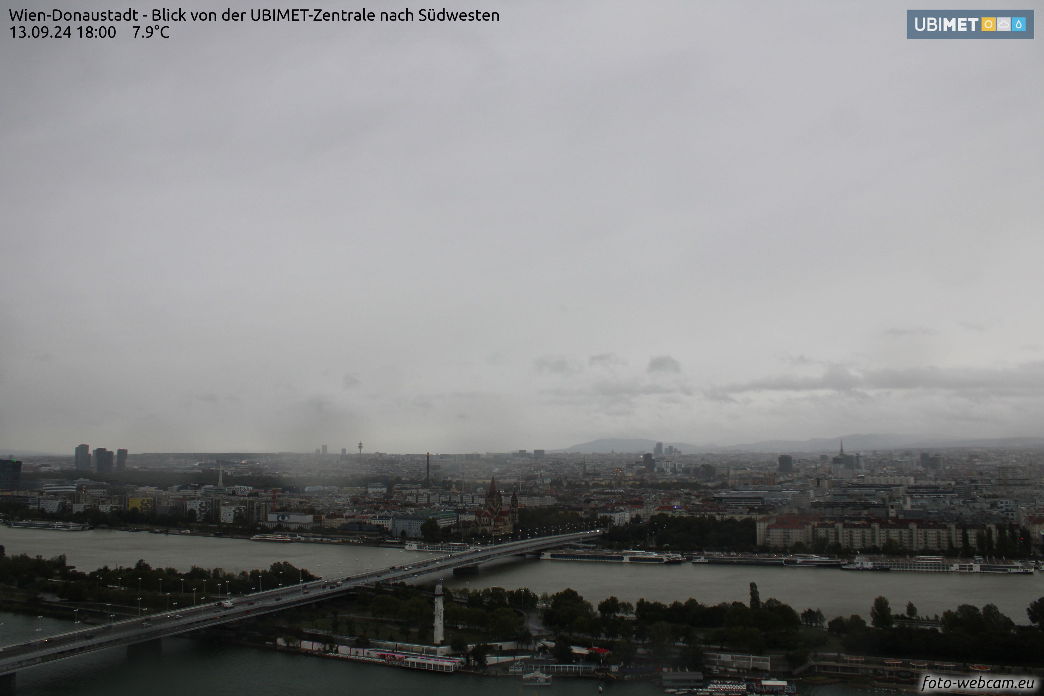 Die Stadt Wien aktiviert aufgrund des anhaltenden Regens den Hochwasserschutz.