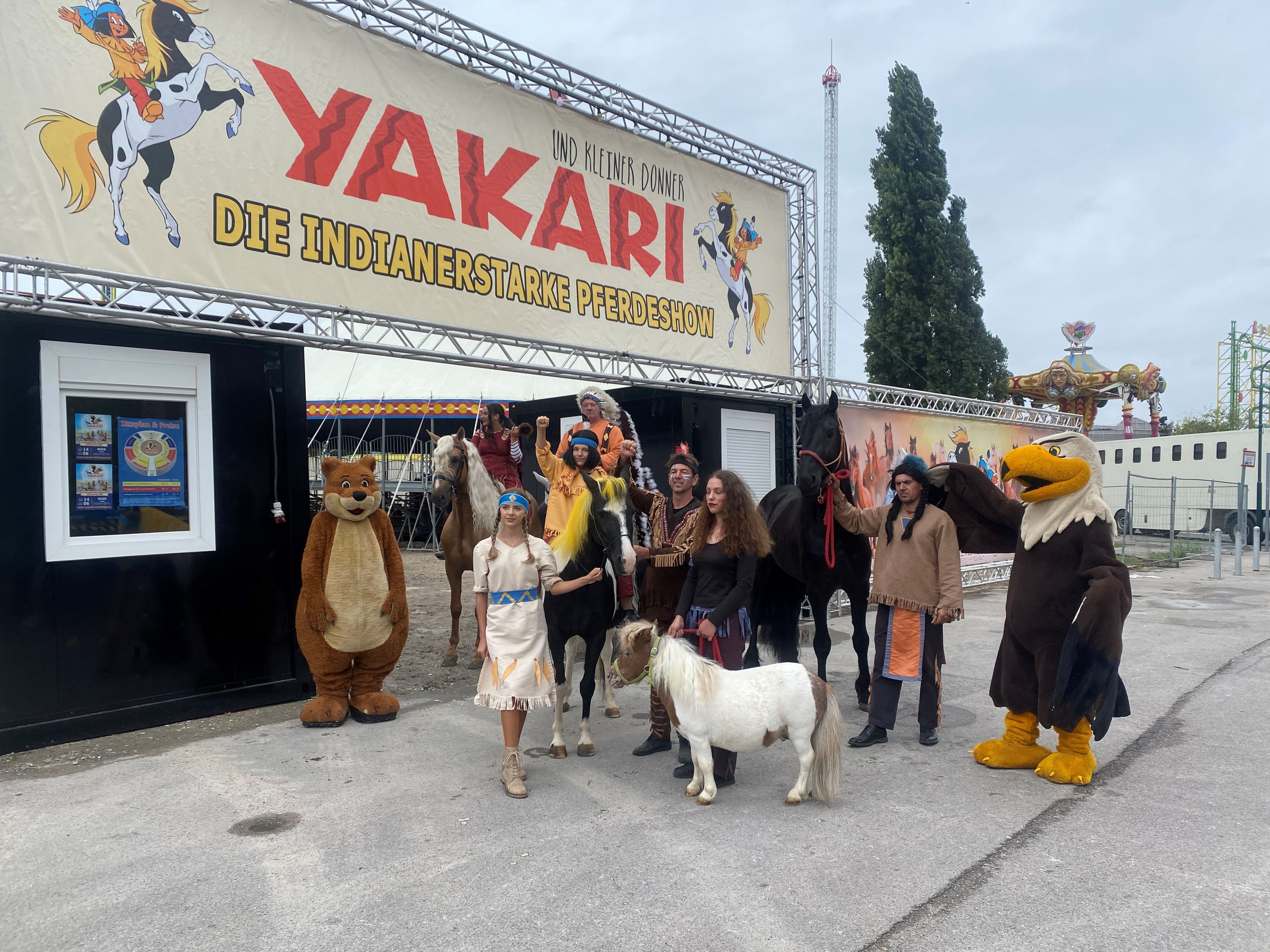 Die Pferdeshow aus Deutschland gastiert bis 6. Oktober in Wien.