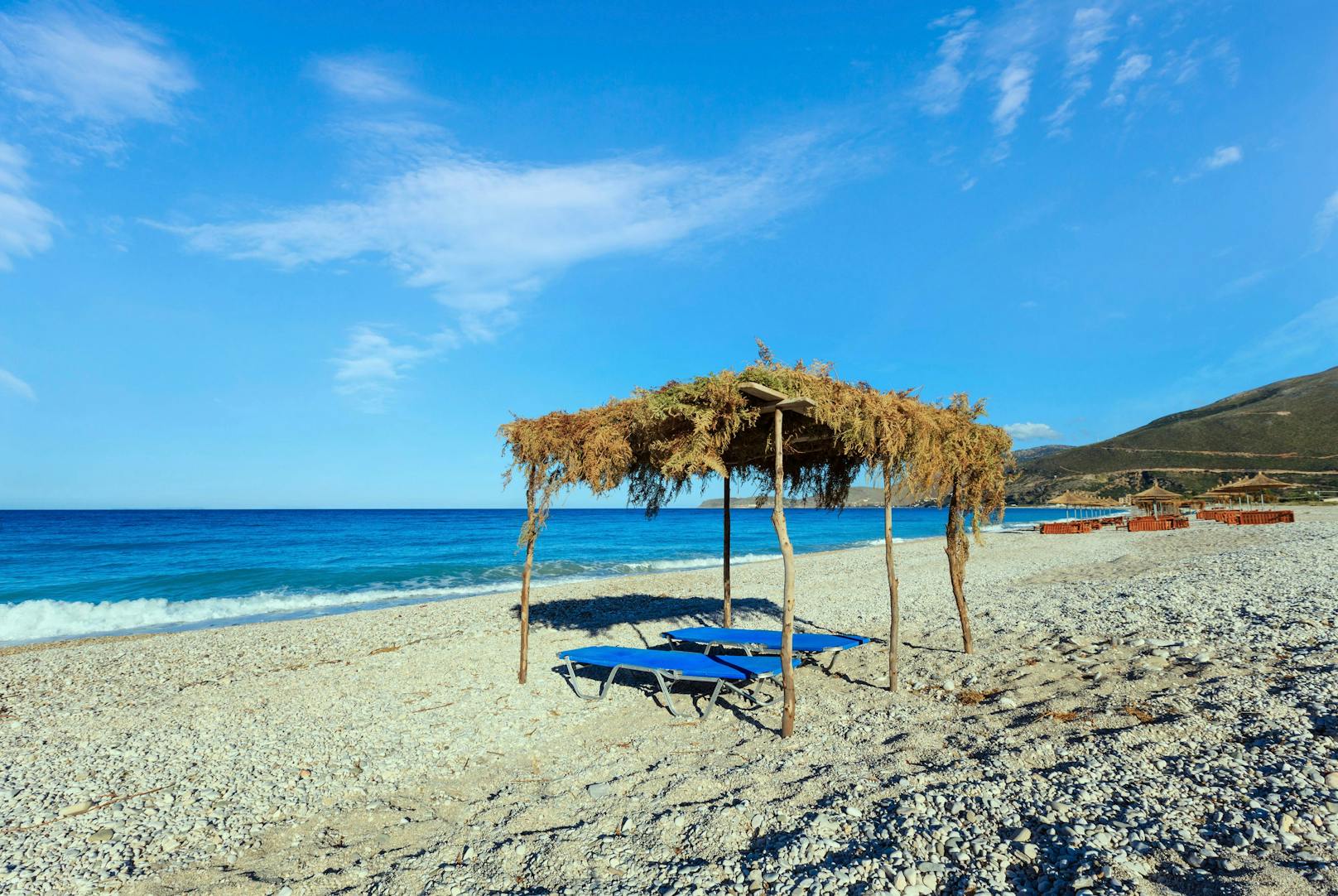 Platz 4: Borsh Beach, Albanien