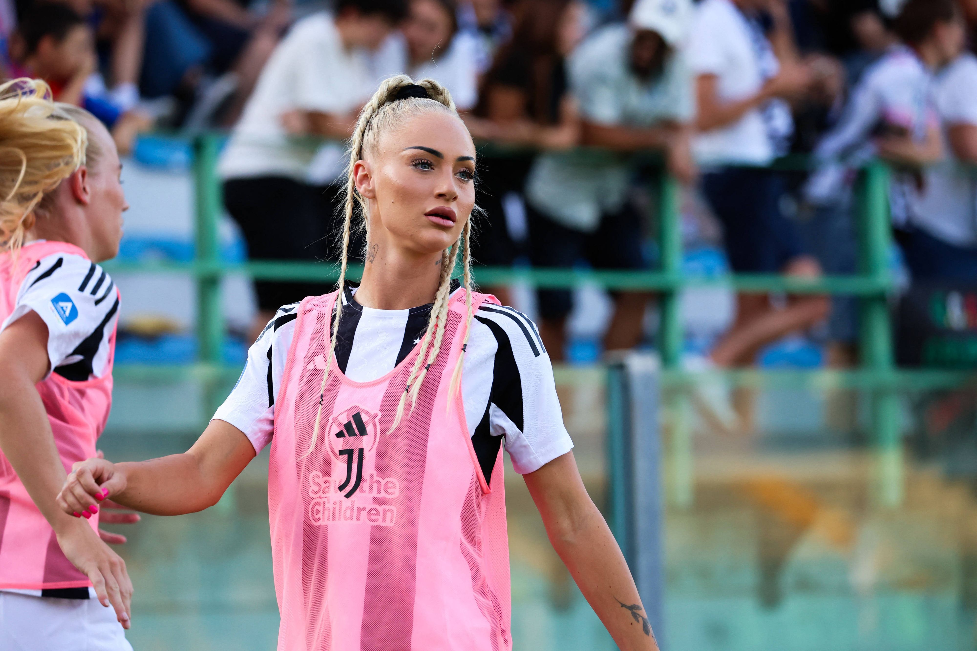 Die Schweizerin <strong>Alisha Lehmann</strong> gehört zu den internationalen Stars im Frauenfußball.