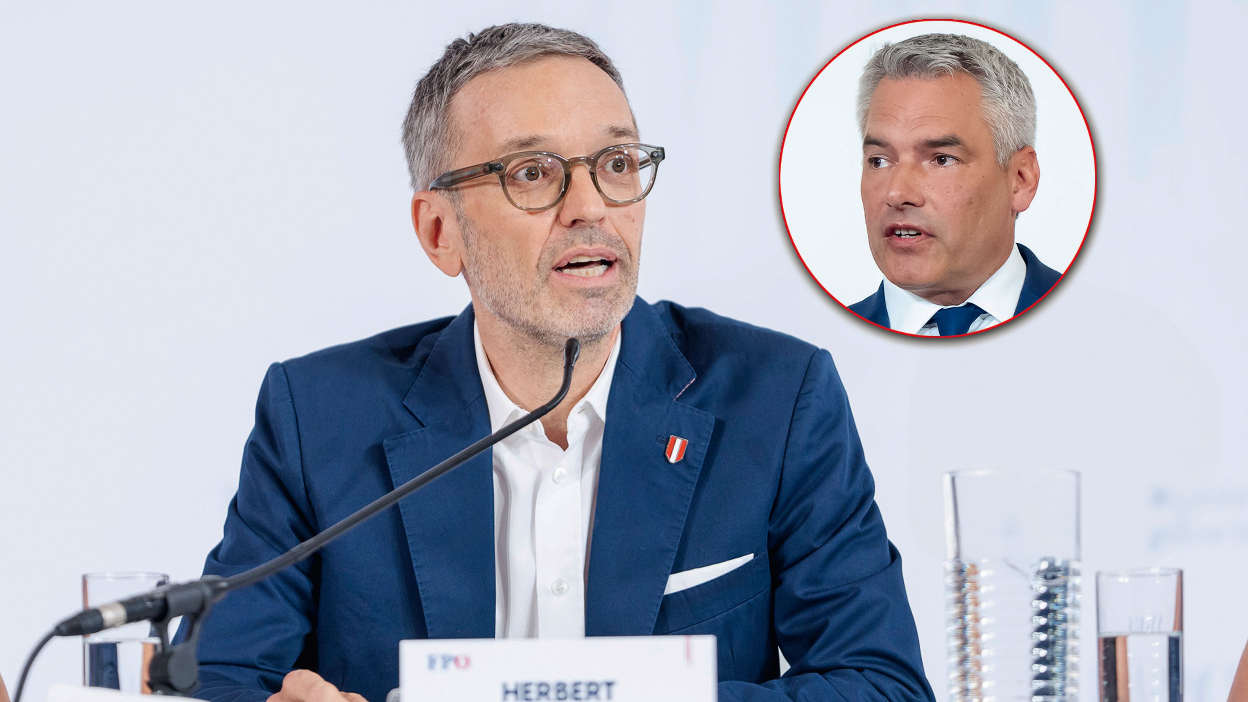 FPÖ-Chef Herbert Kickl führt in Umfragen – hat Kanzler Nehammer noch eine Chance auf den Sieg?