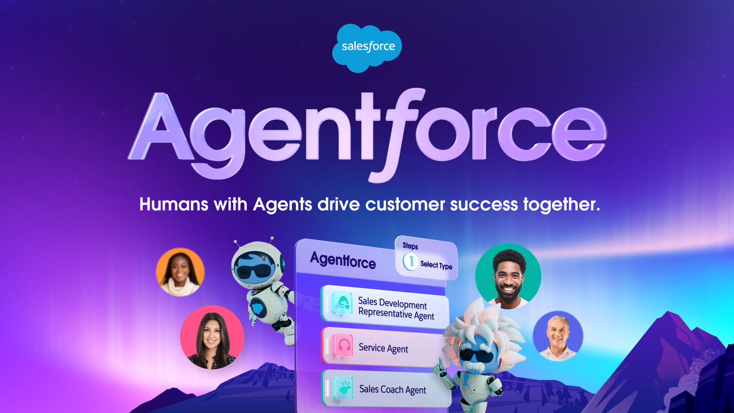 Salesforce stellt Agentforce vor: Autonome KI für Unternehmen.