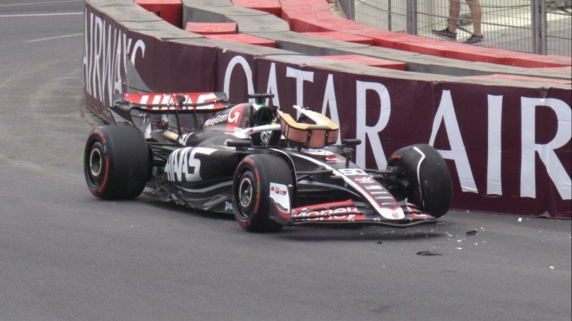 Haas-Fahrer Oliver Bearman. 