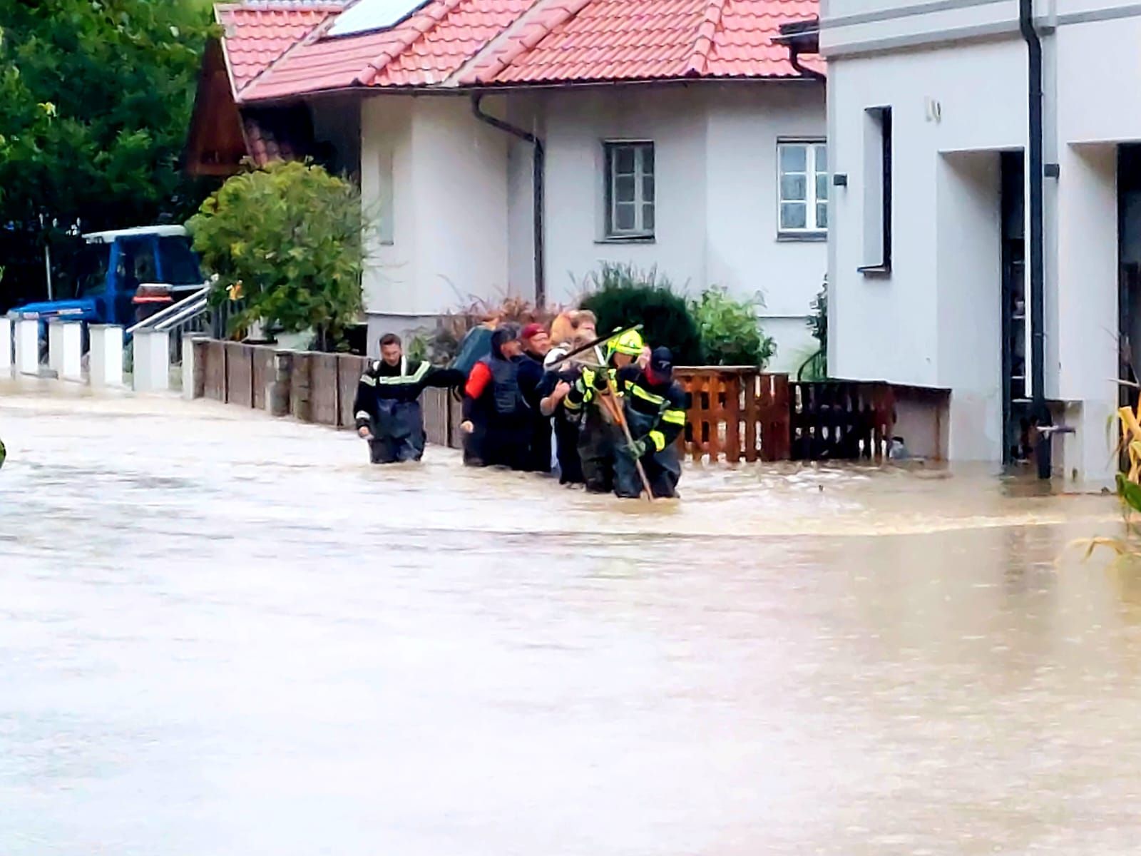 Die Rettungsaktion im Bezirk Melk