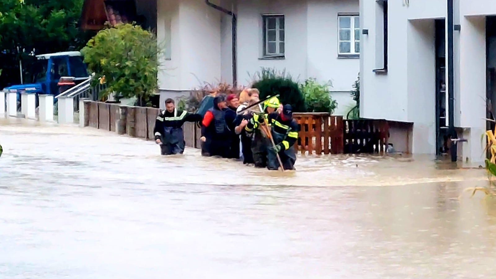 Die Rettungsaktion im Bezirk Melk